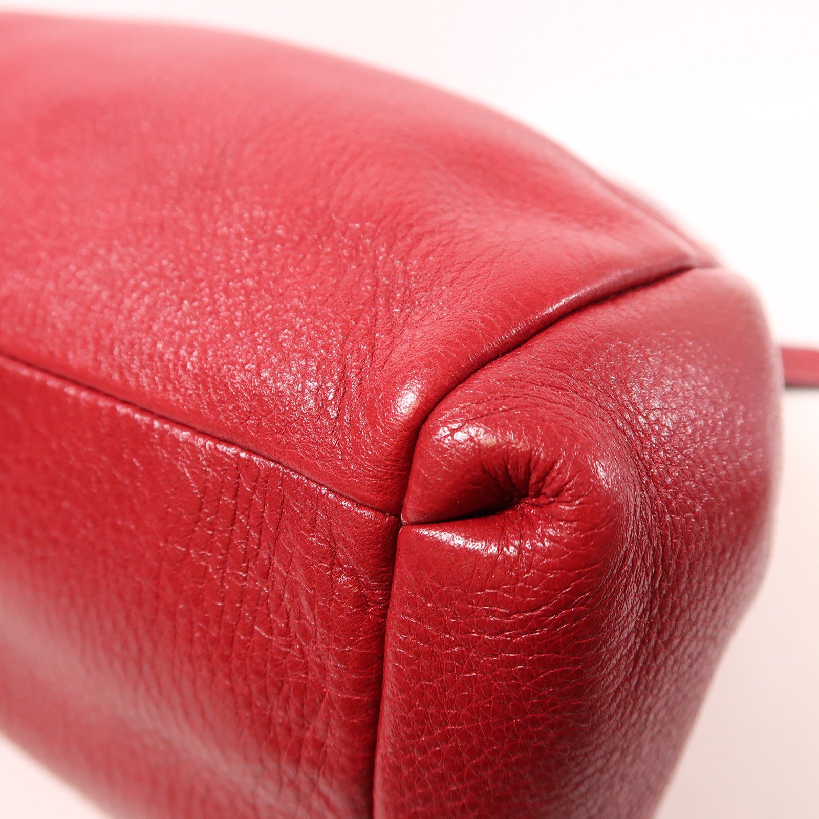 COACH 皮革Shoulder Bag金扣肩背袋