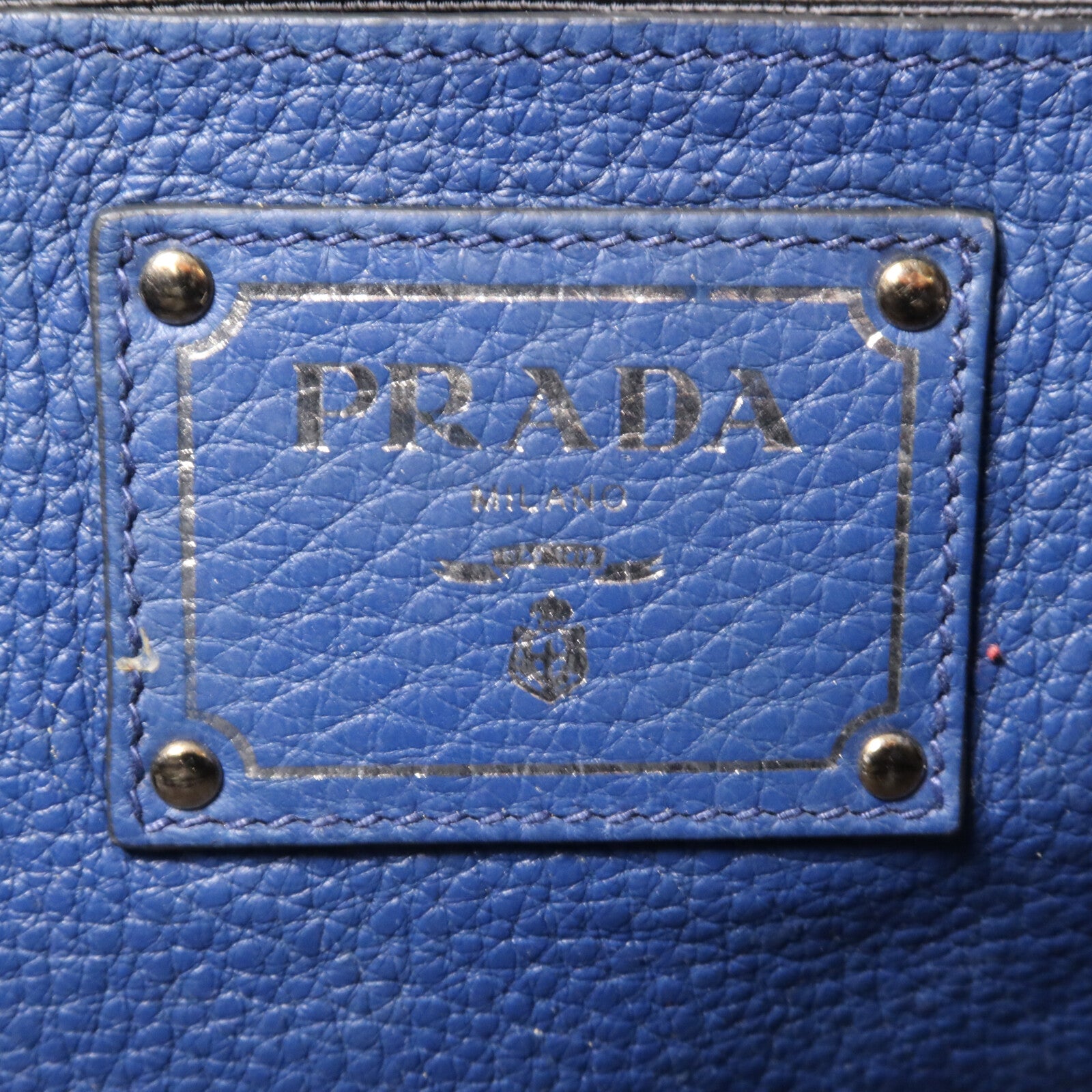 PRADA 牛皮皮革Vitello Daino Tote手挽肩背兩用袋