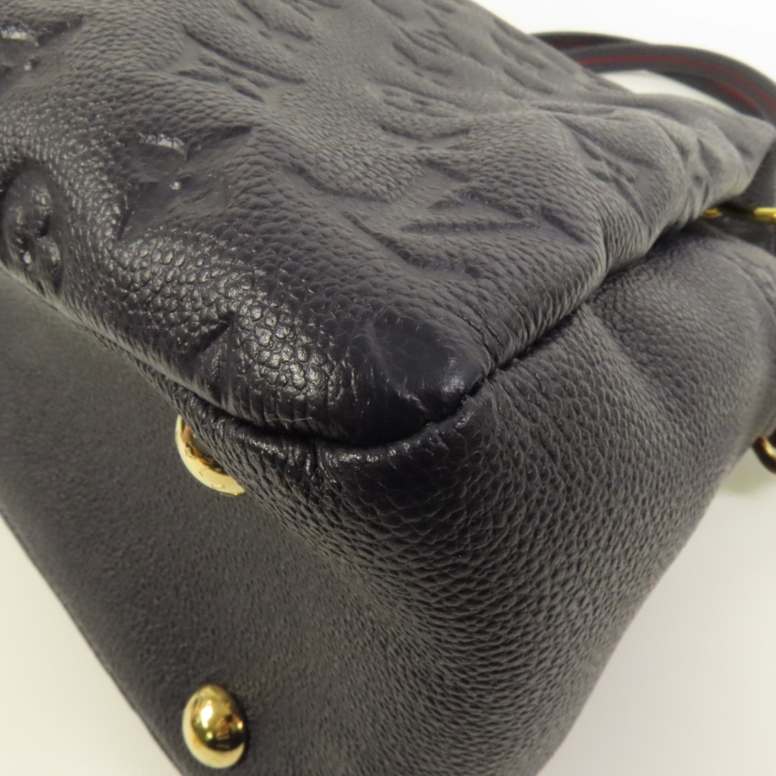 LOUIS VUITTON Monogram Empreinte Ponthieu PM金扣手挽肩背兩用袋