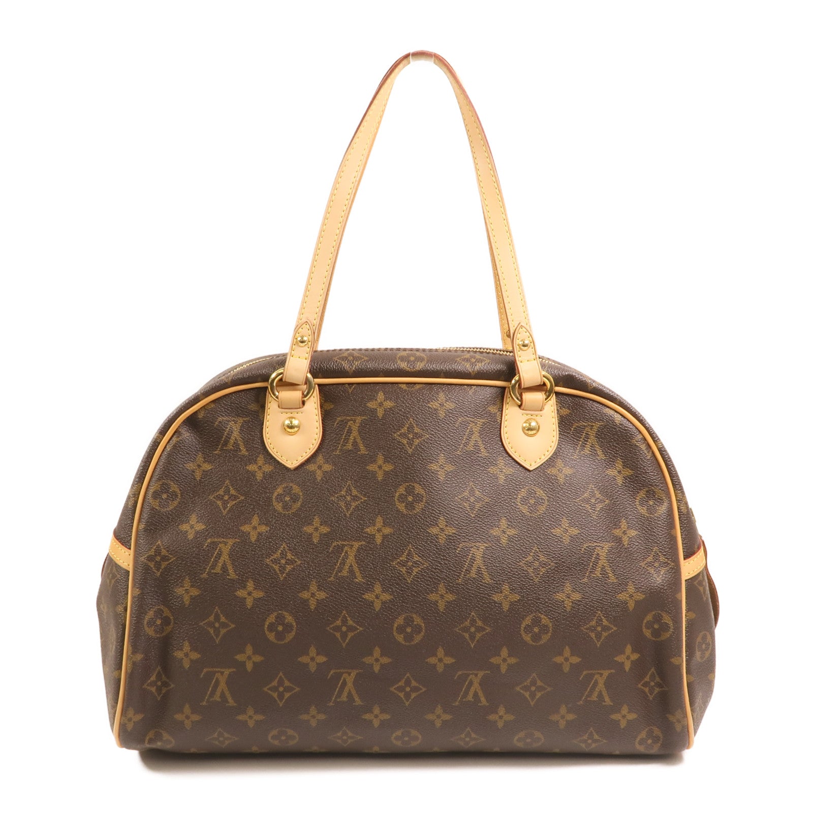 LOUIS VUITTON Monogram Montorgueil GM金扣肩背袋
