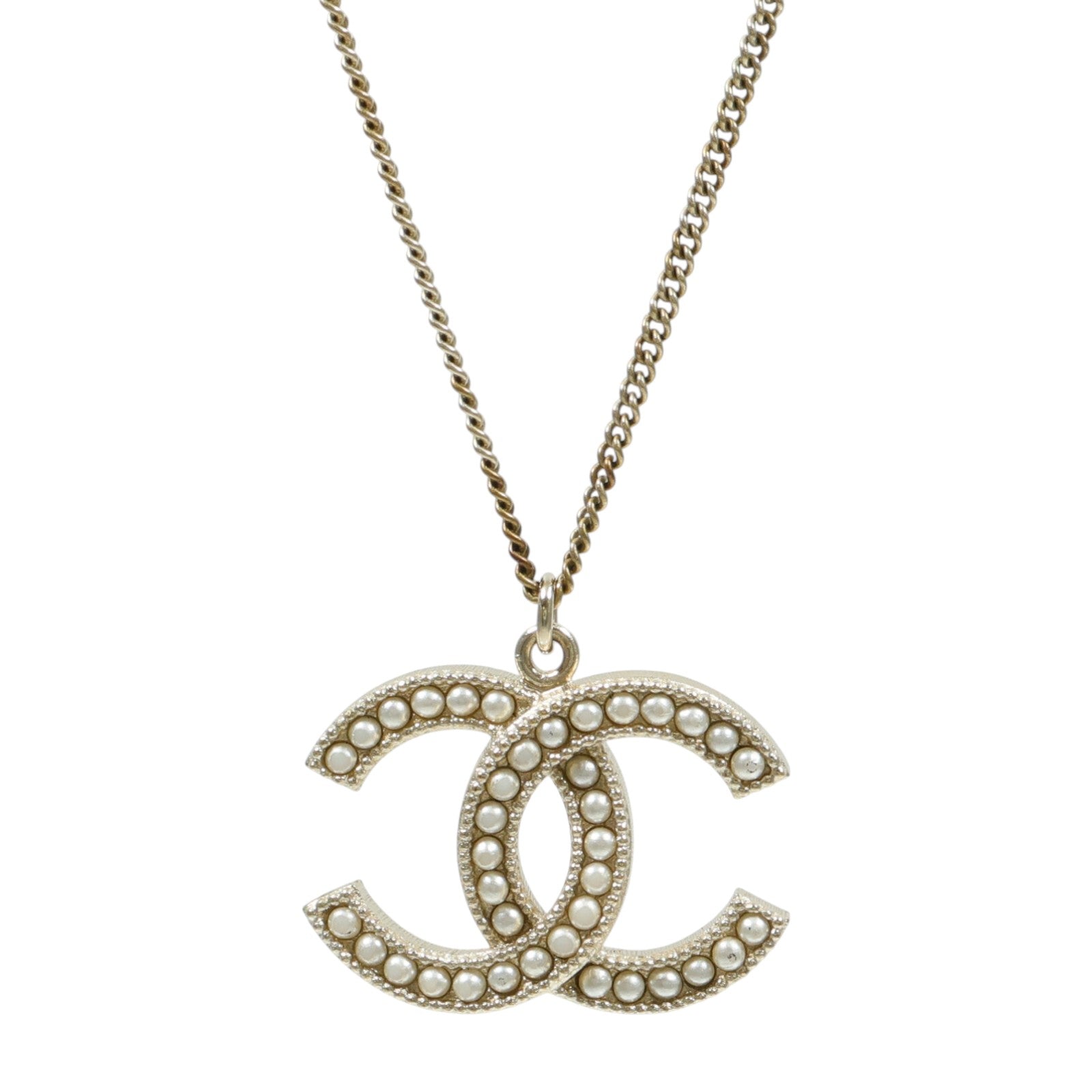 CHANEL 金屬/PVC Necklace項鍊