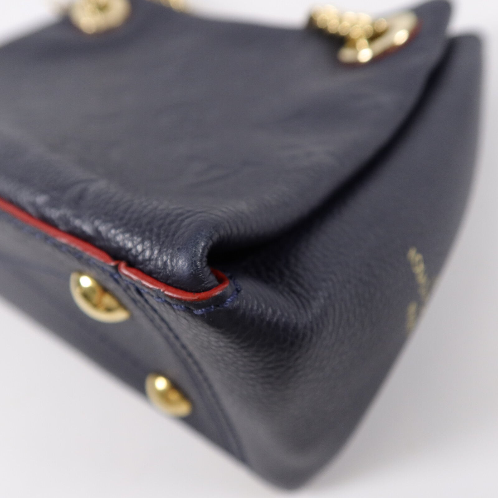 LOUIS VUITTON Monogram Empreinte Surene BB鏈帶肩背袋