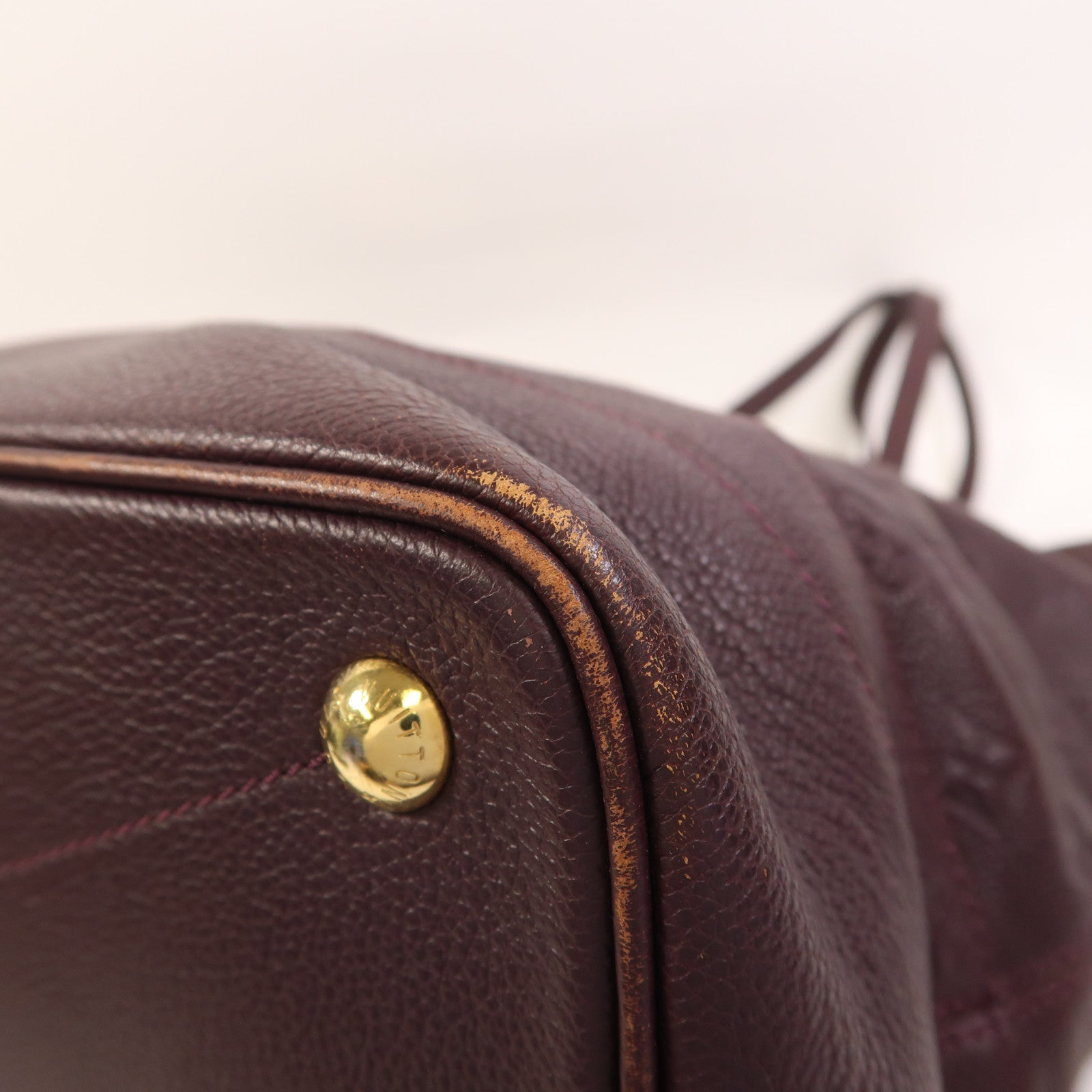 LOUIS VUITTON Monogram Empreinte Citadine PM金扣肩背袋