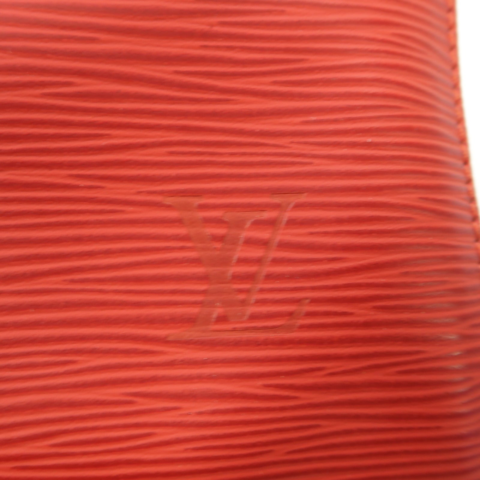 LOUIS VUITTON Epi Speedy 25金扣手挽袋紅色