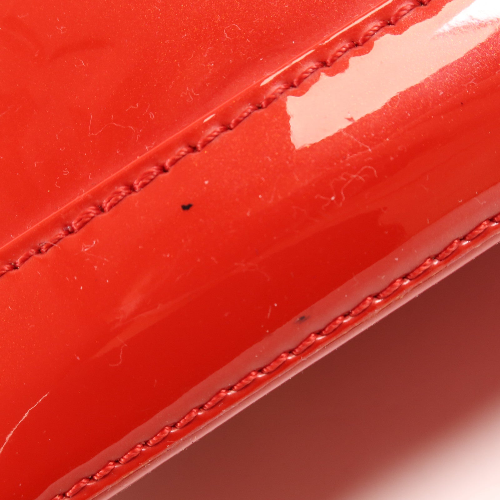 LOUIS VUITTON Monogram Vernis Alma BB金扣手挽肩背兩用袋