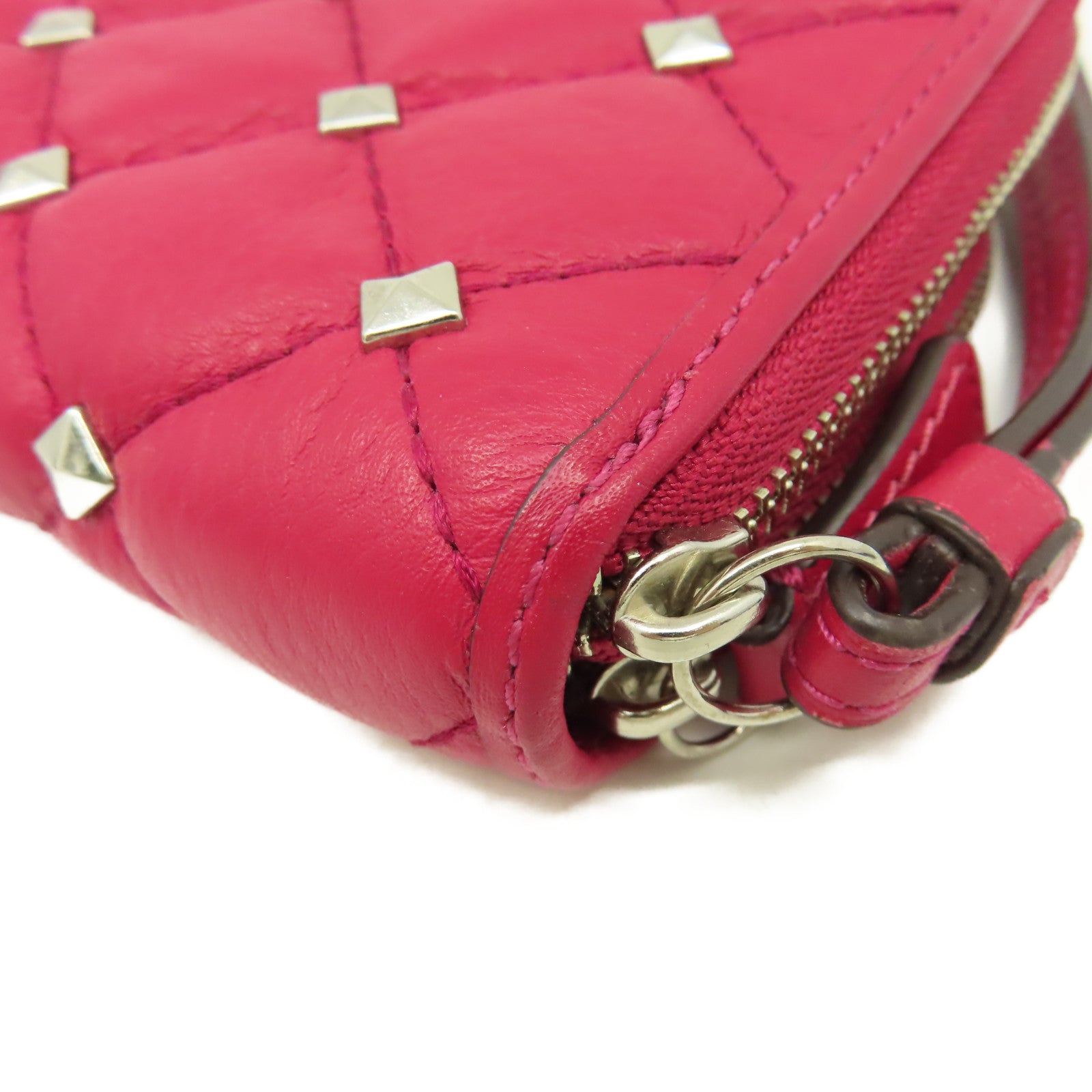 COACH 【激減優惠】牛皮皮革Zipper Long Wallet拉鏈長錢包酒紅色