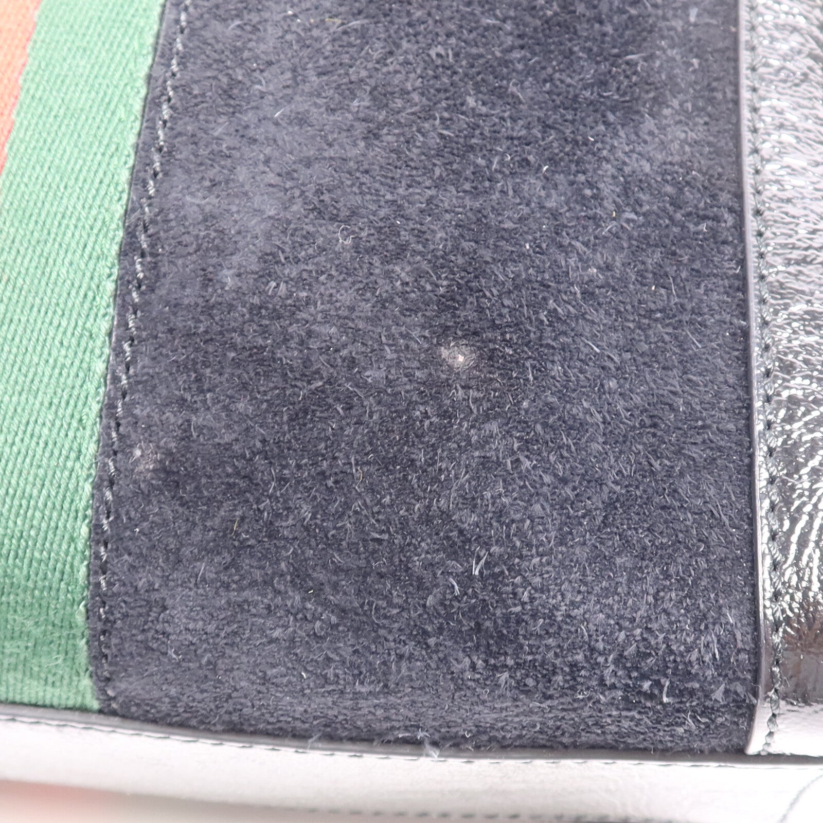 GUCCI 麂皮皮革Chain Shoulder Bag金扣手挽肩背兩用袋