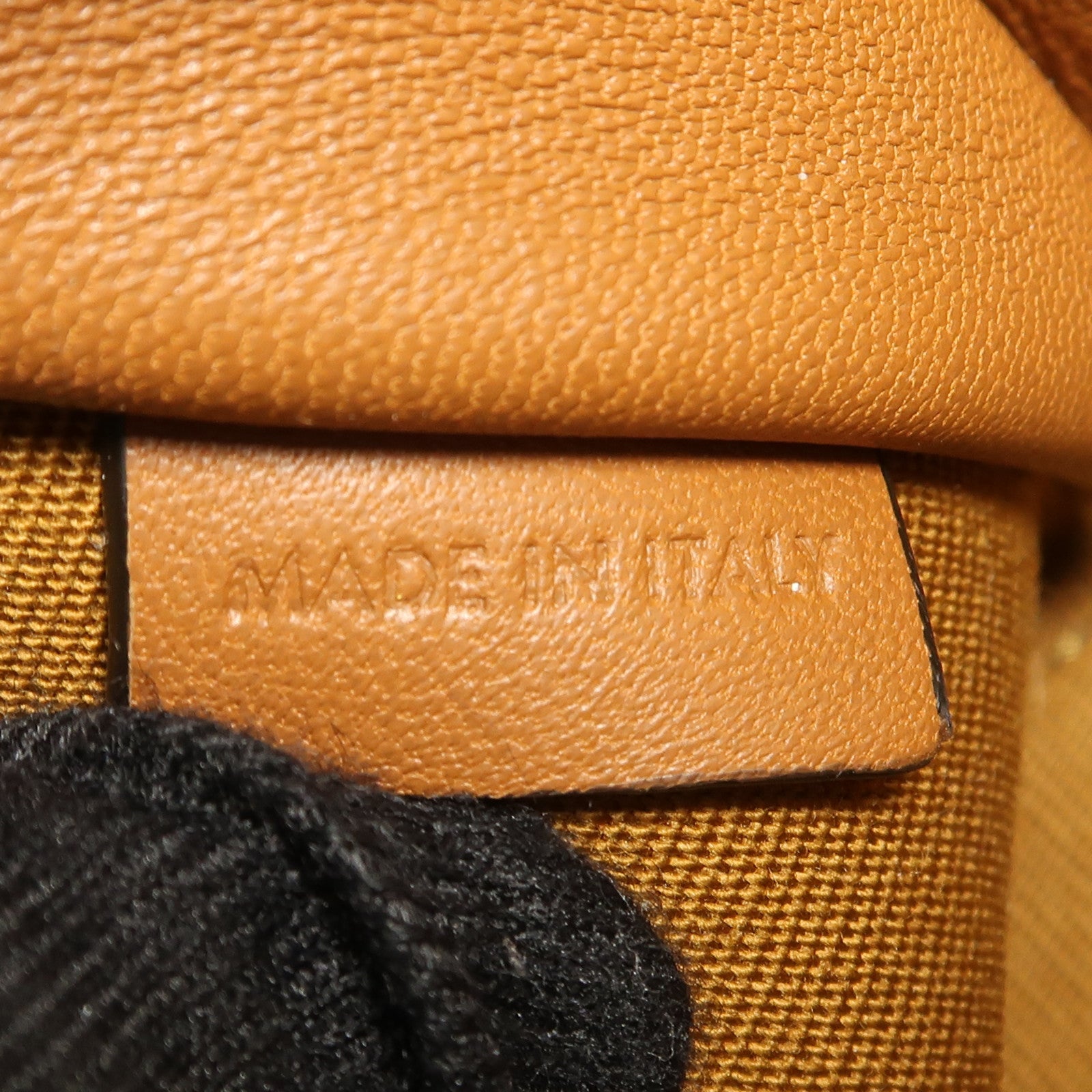 CELINE 塗層帆布Shoulder Bag金扣鏈帶肩背袋