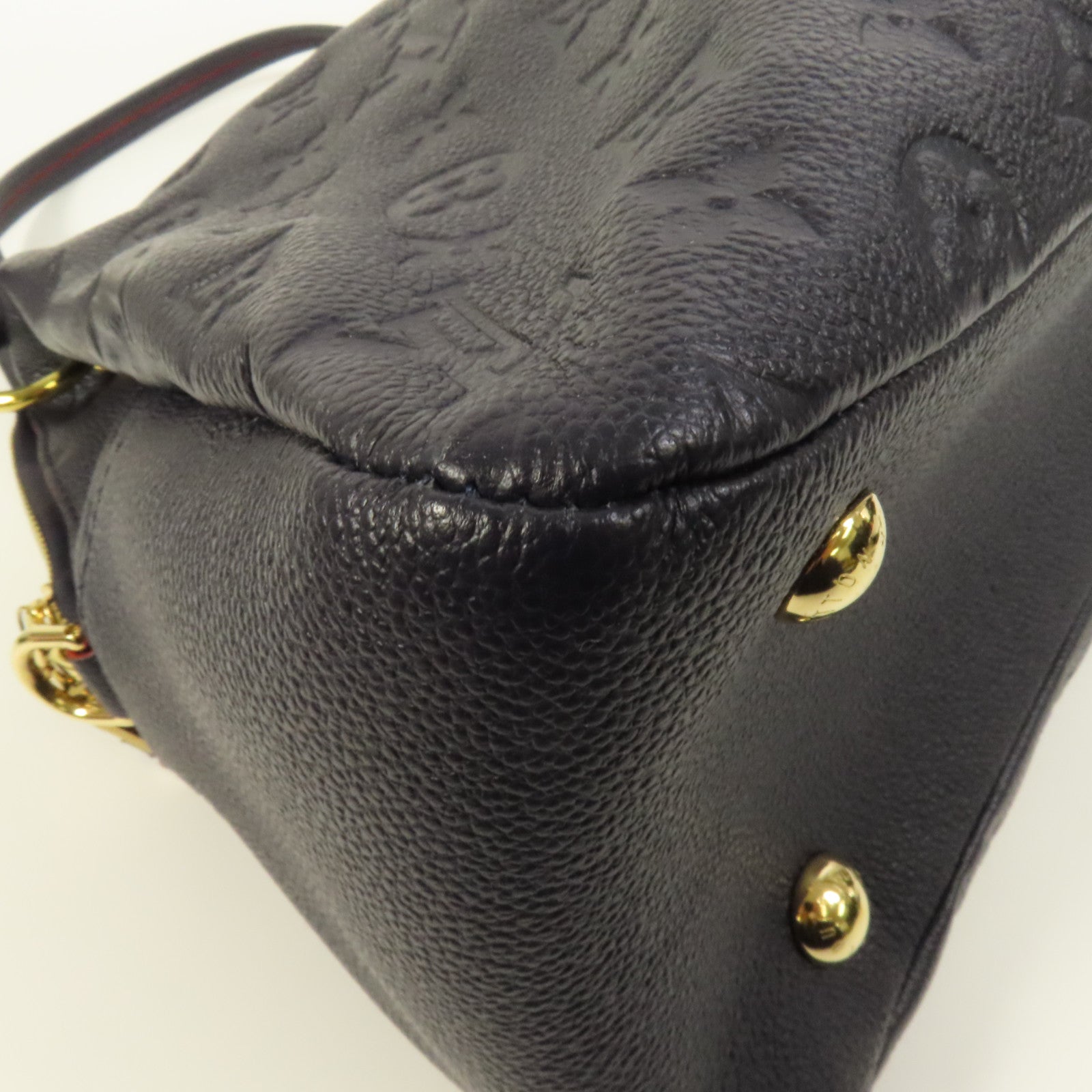 LOUIS VUITTON Monogram Empreinte Ponthieu PM金扣手挽肩背兩用袋