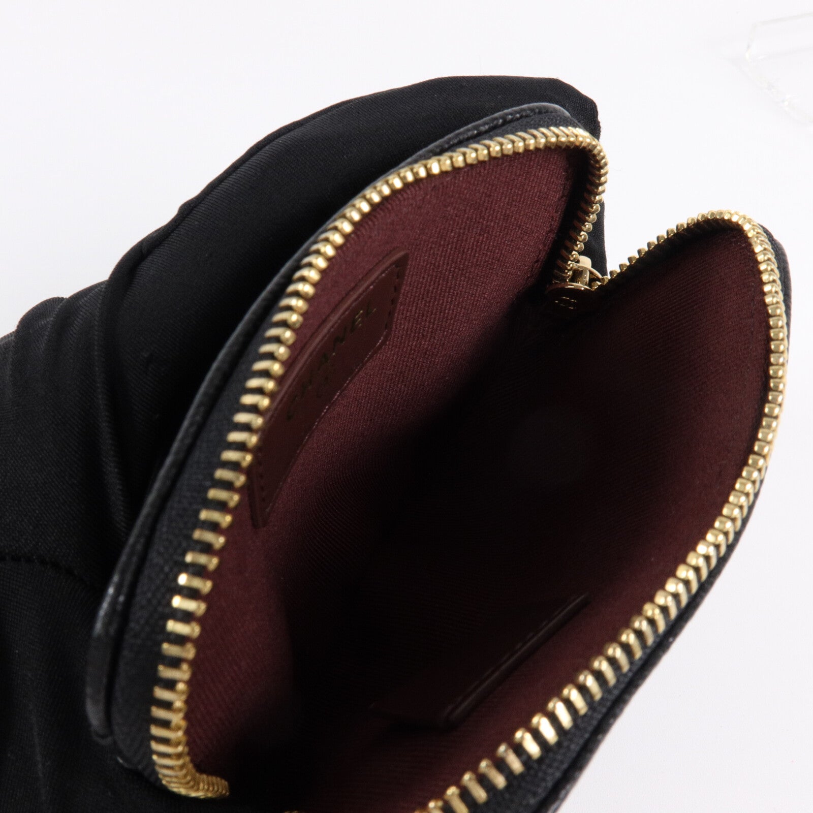 CHANEL 牛皮皮革Coin/Card Purse零錢包/卡片套