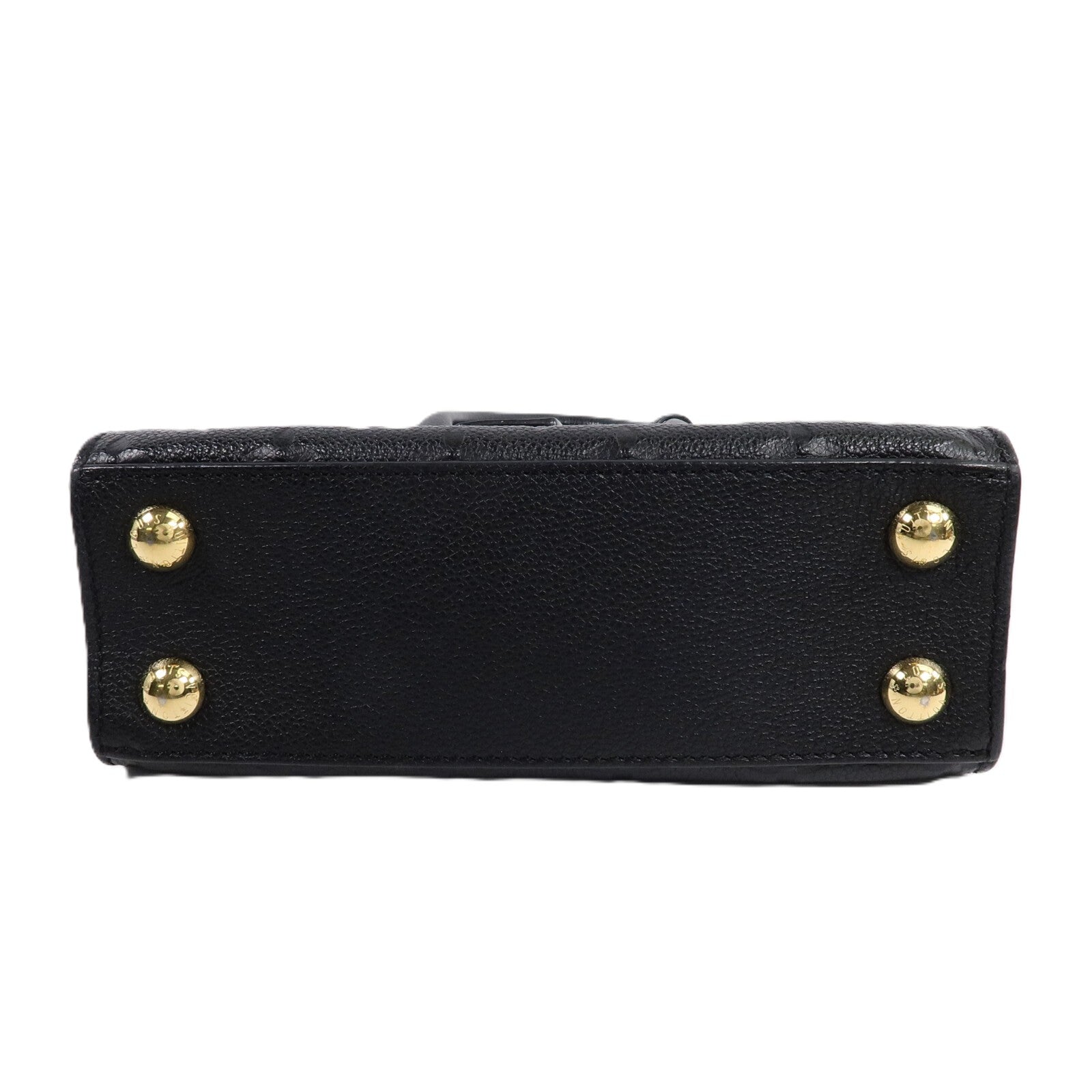 LOUIS VUITTON Monogram Empreinte Pont Neuf Mini金扣手挽肩背兩用袋