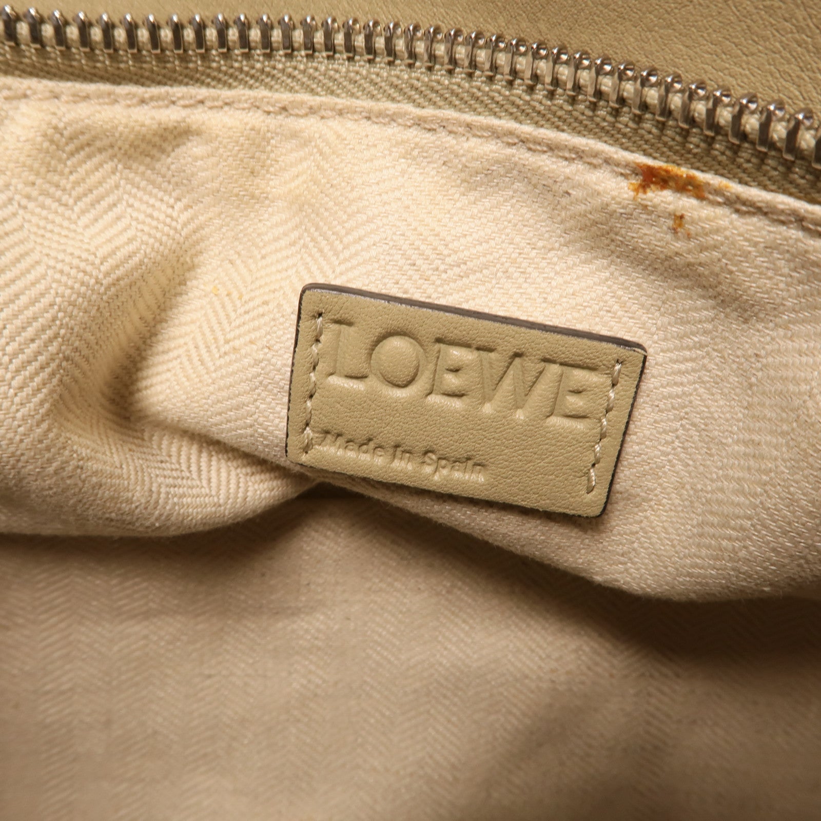 LOEWE 牛皮皮革Puzzle金扣手挽肩背兩用袋