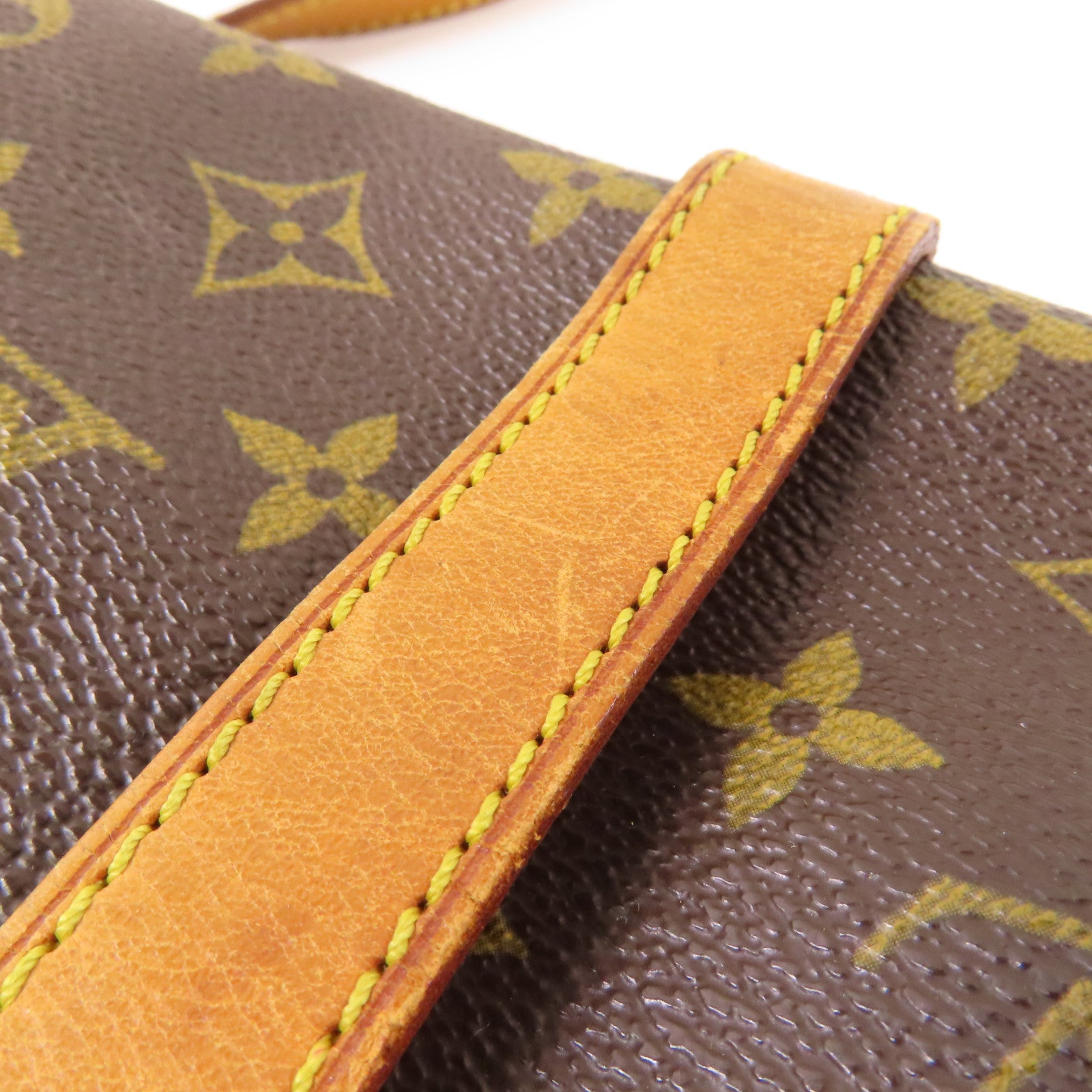 LOUIS VUITTON Monogram Saumur 30金扣肩背袋