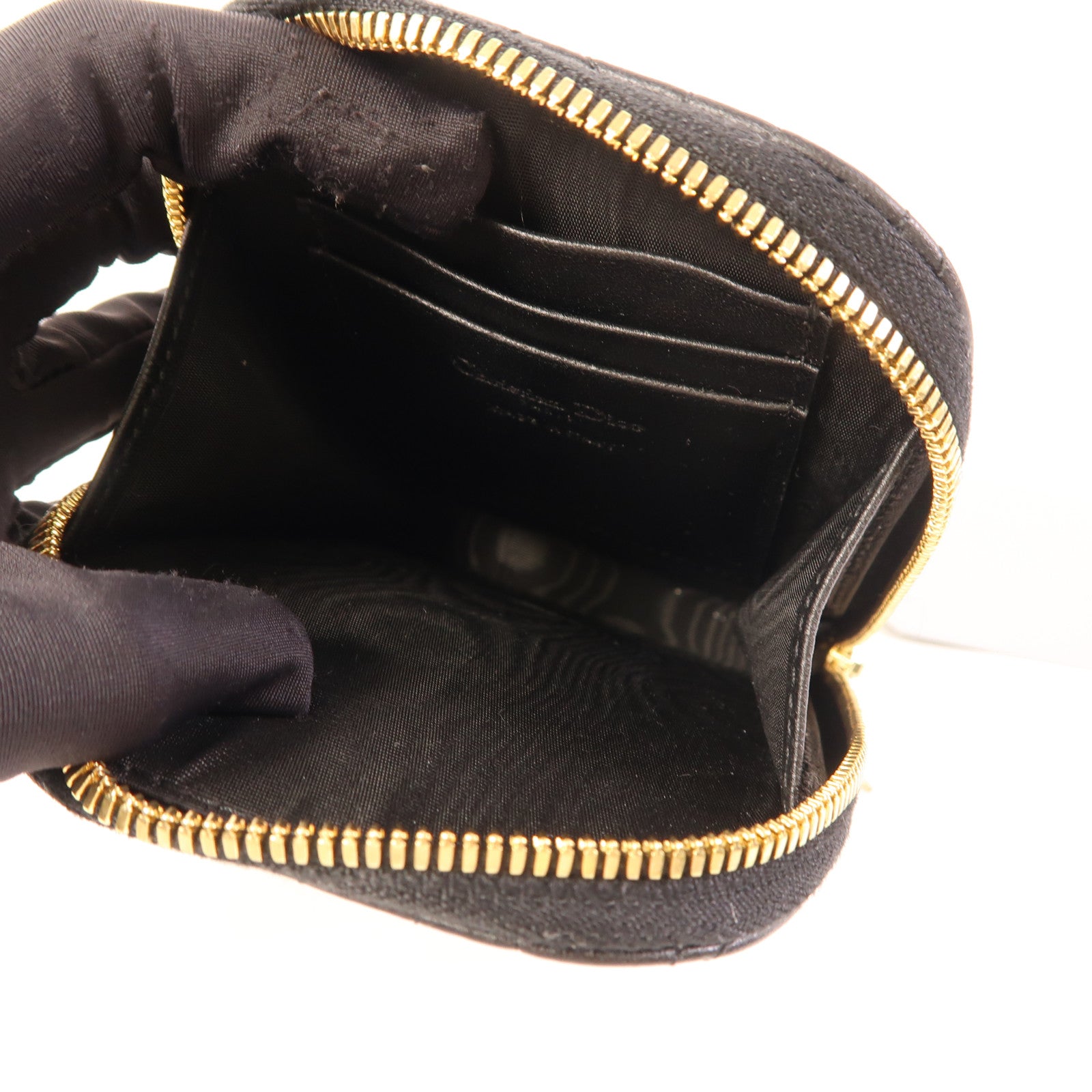 Dior 羊皮皮革Phone Holder金扣鏈帶手機袋