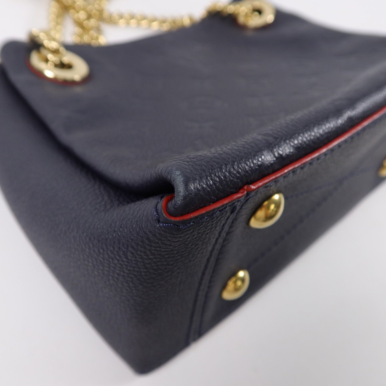 LOUIS VUITTON Monogram Empreinte Surene BB鏈帶肩背袋