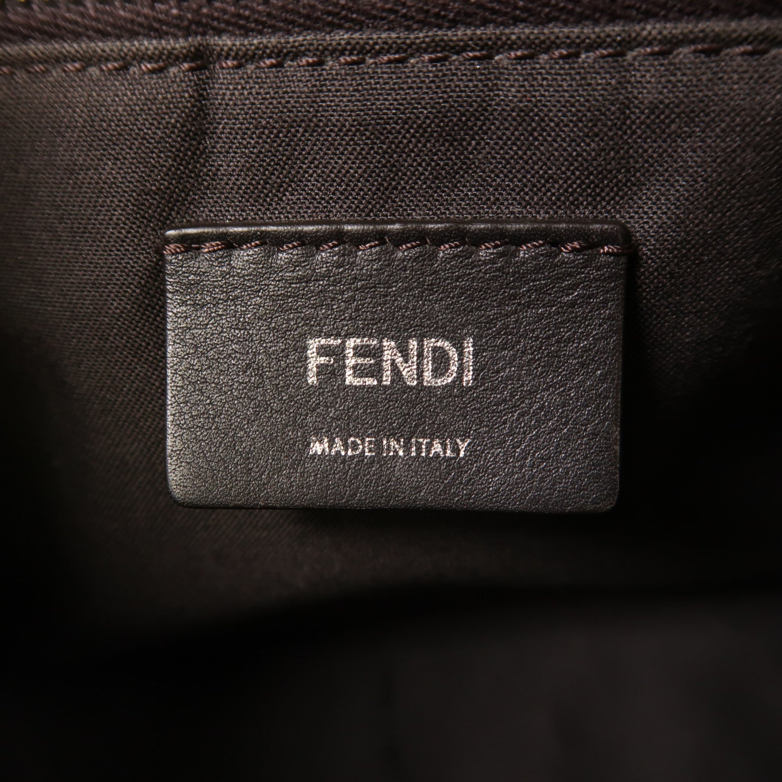 FENDI 牛皮皮革By The Way銀扣手挽肩背兩用袋