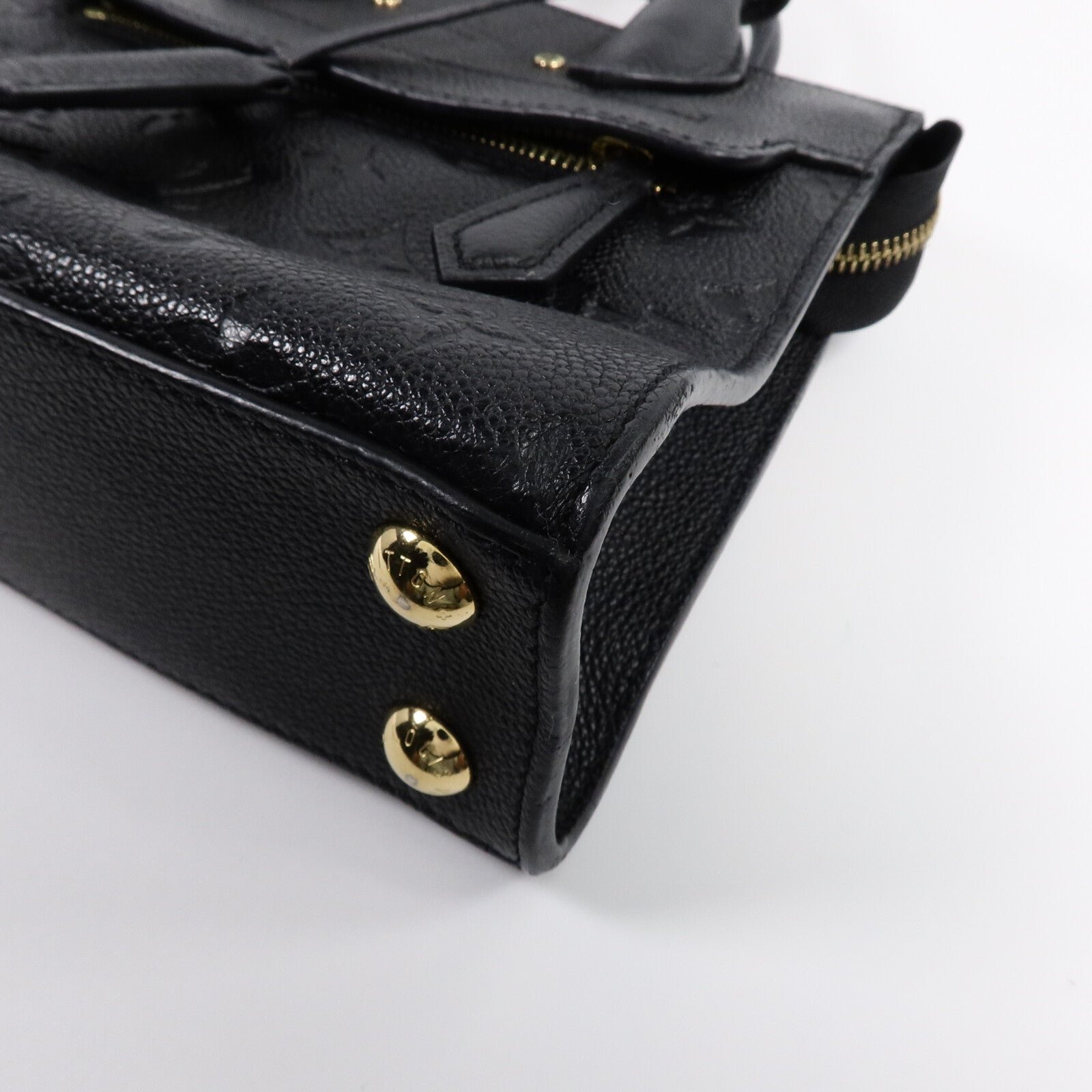 LOUIS VUITTON Monogram Empreinte Pont Neuf Mini金扣手挽肩背兩用袋