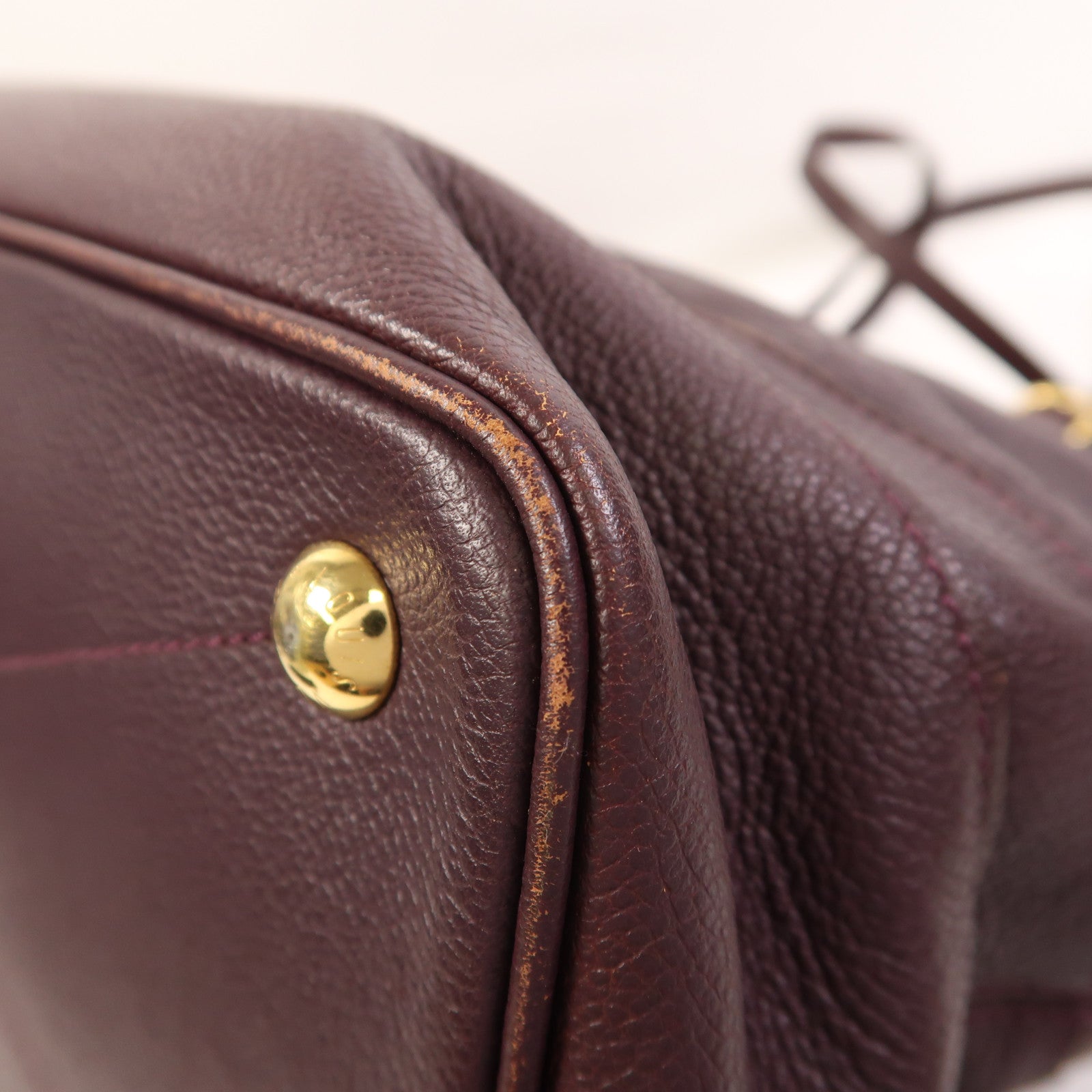 LOUIS VUITTON Monogram Empreinte Citadine PM金扣肩背袋