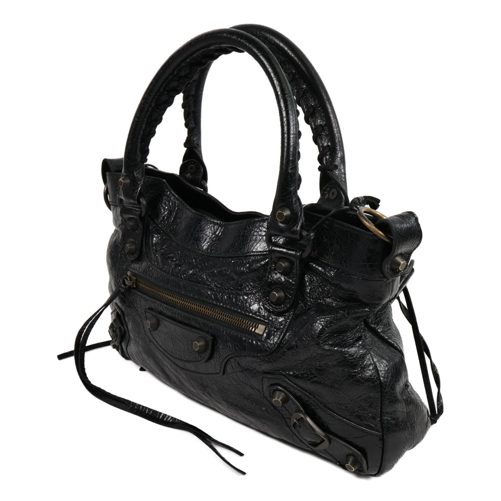 BALENCIAGA 羊皮皮革Le City First手挽肩背兩用袋