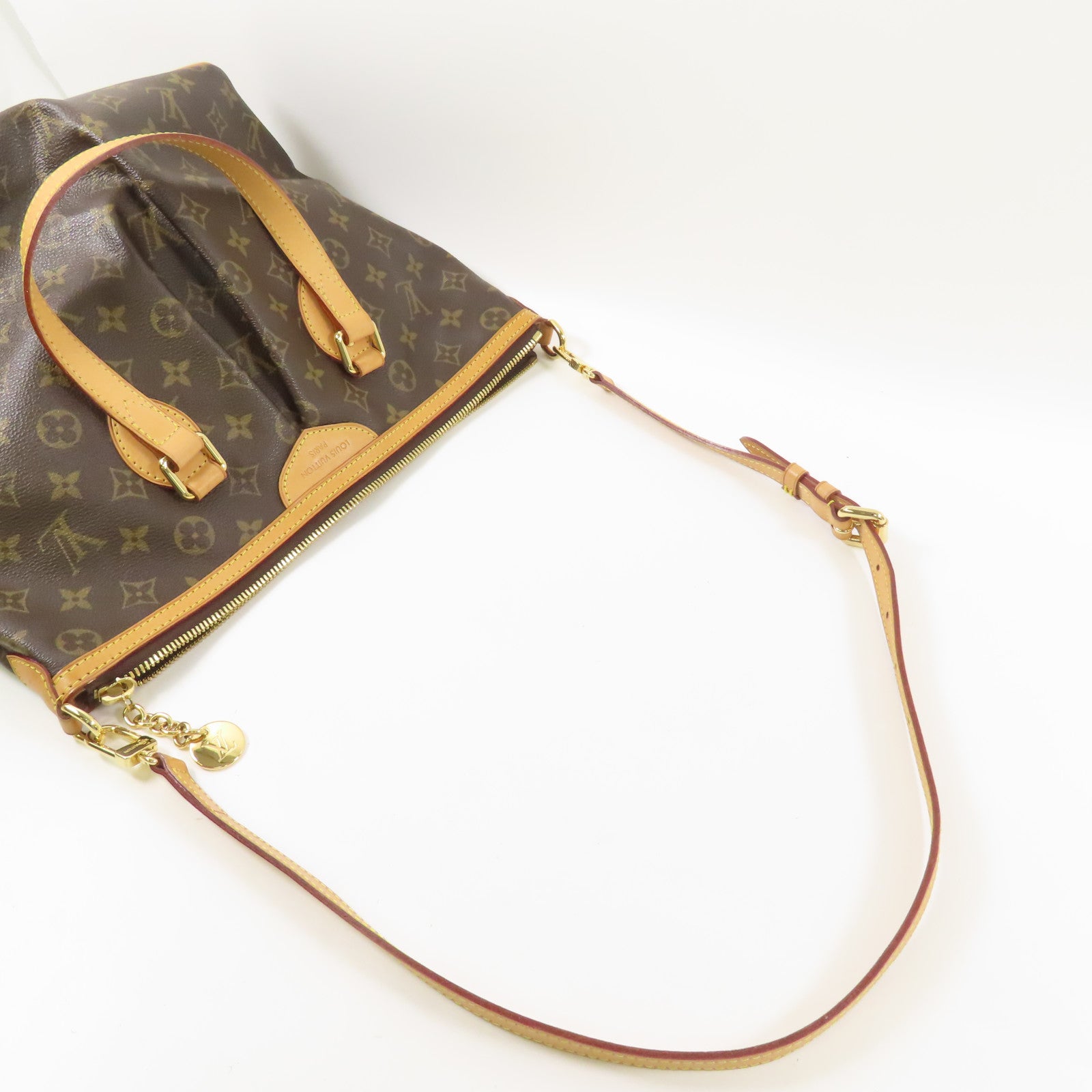 LOUIS VUITTON Monogram Palermo PM金扣手挽肩背兩用袋