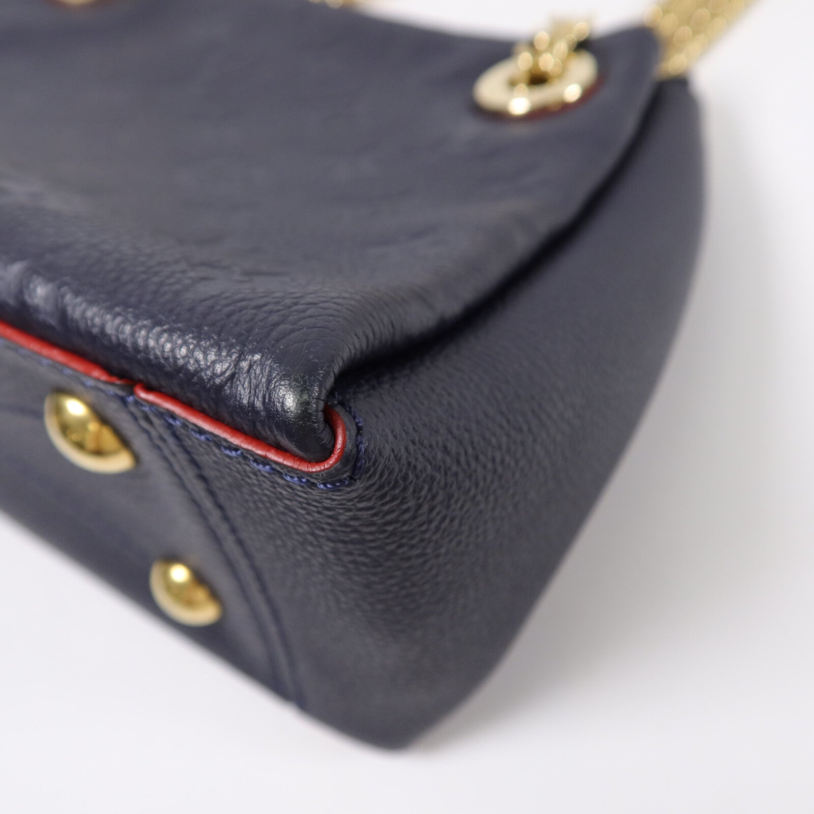 LOUIS VUITTON Monogram Empreinte Surene BB鏈帶肩背袋