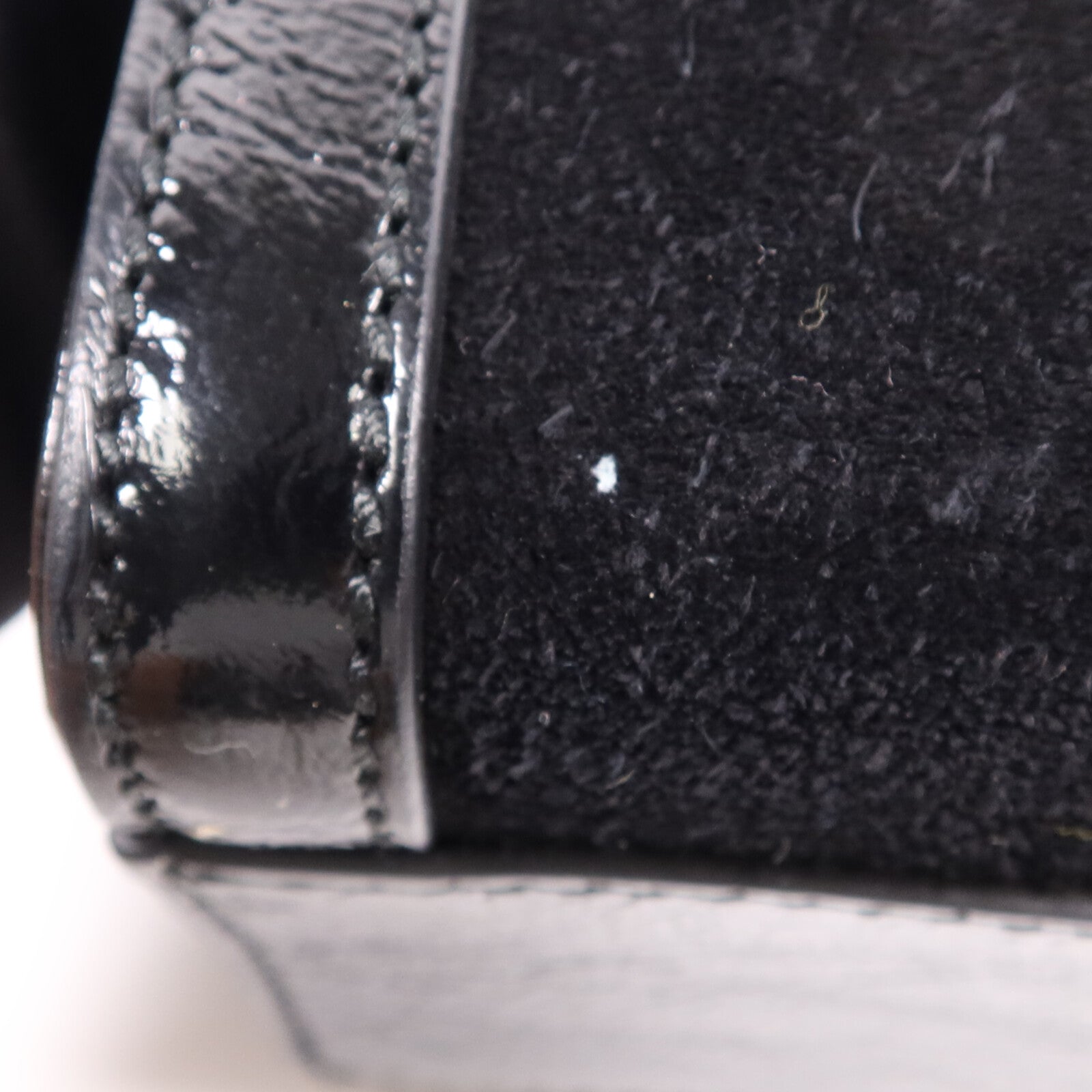 GUCCI 麂皮皮革Chain Shoulder Bag金扣手挽肩背兩用袋