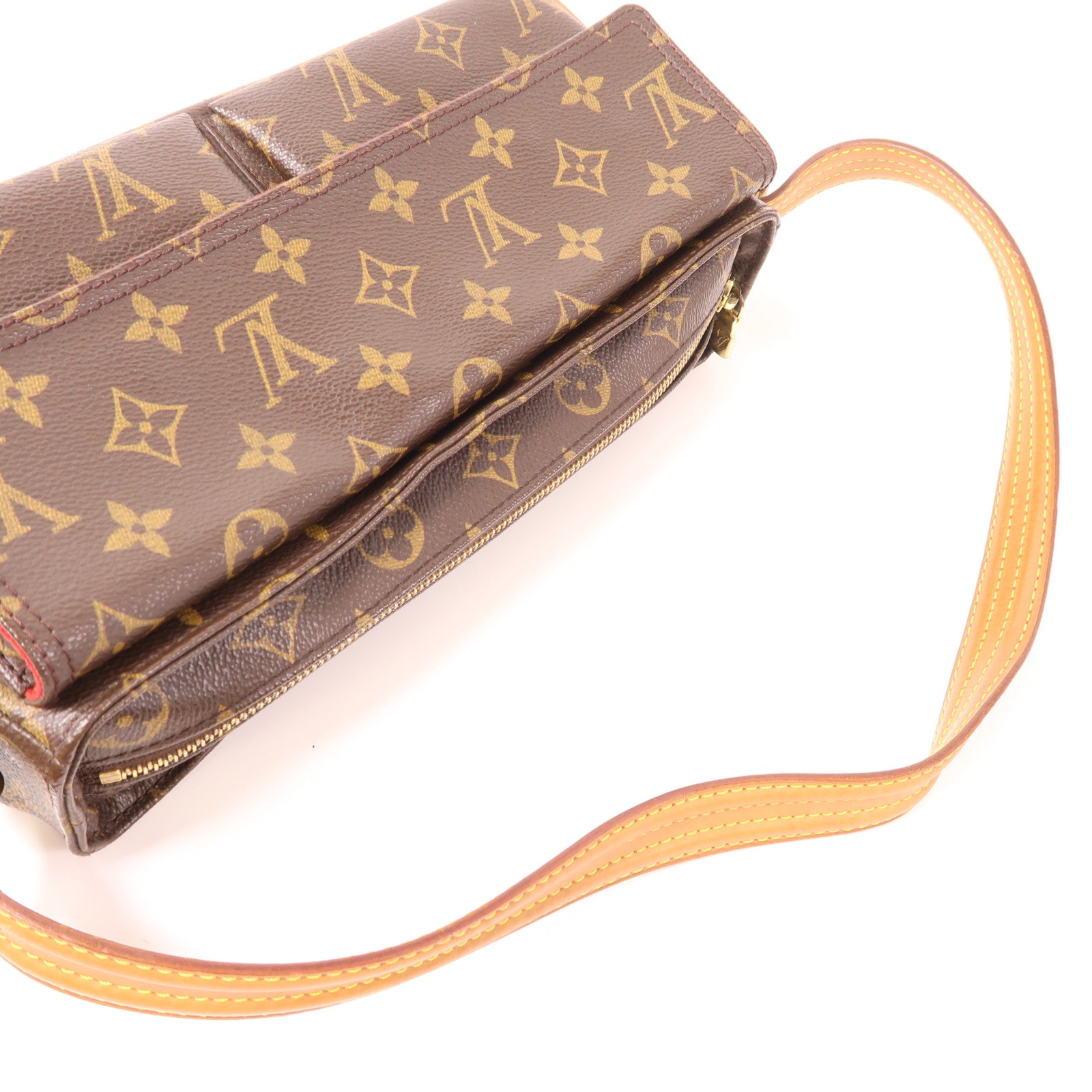 LOUIS VUITTON Monogram Viva Cite MM金扣肩背袋