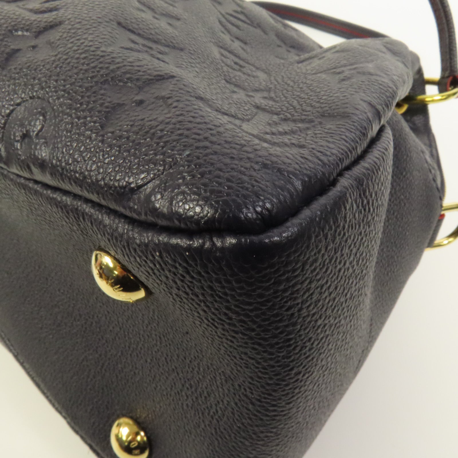 LOUIS VUITTON Monogram Empreinte Ponthieu PM金扣手挽肩背兩用袋