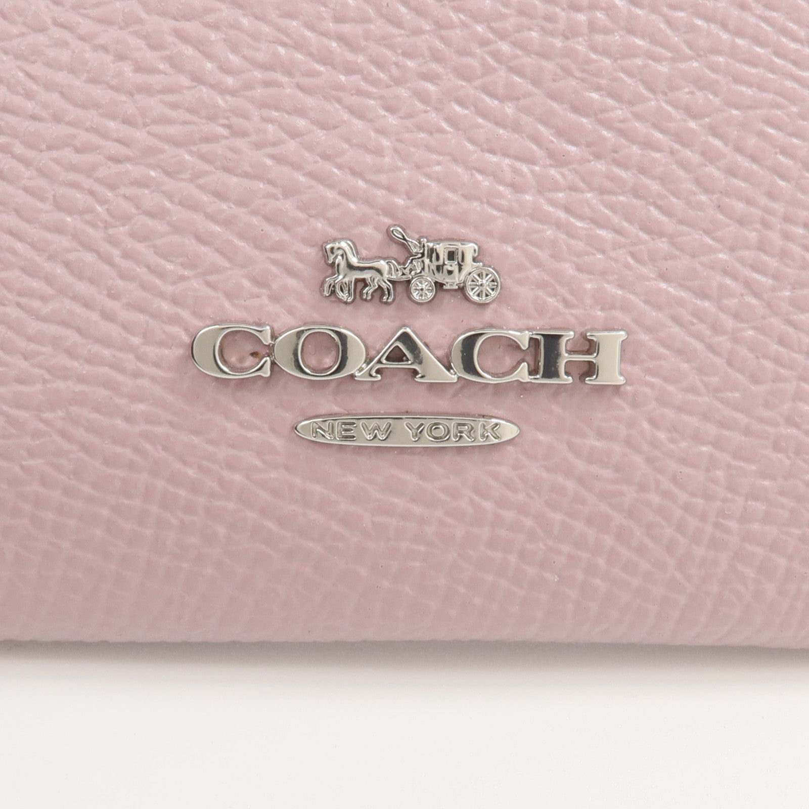 COACH 塗層帆布Card/Coin Case零錢包/卡片套