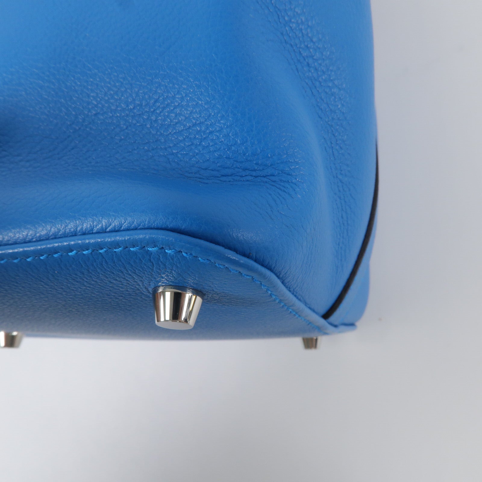 HERMES Evercolor皮革Toolbox 26手挽肩背兩用袋BleuZanzibar/Vertigo