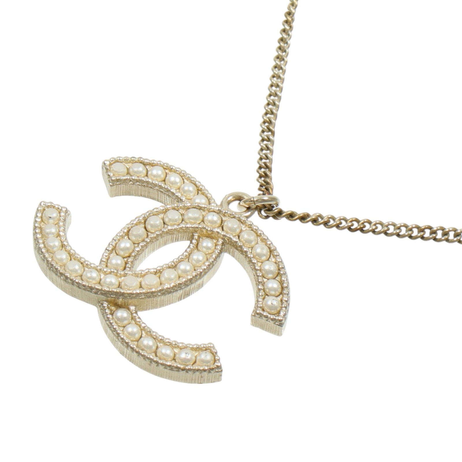 CHANEL 金屬/PVC Necklace項鍊