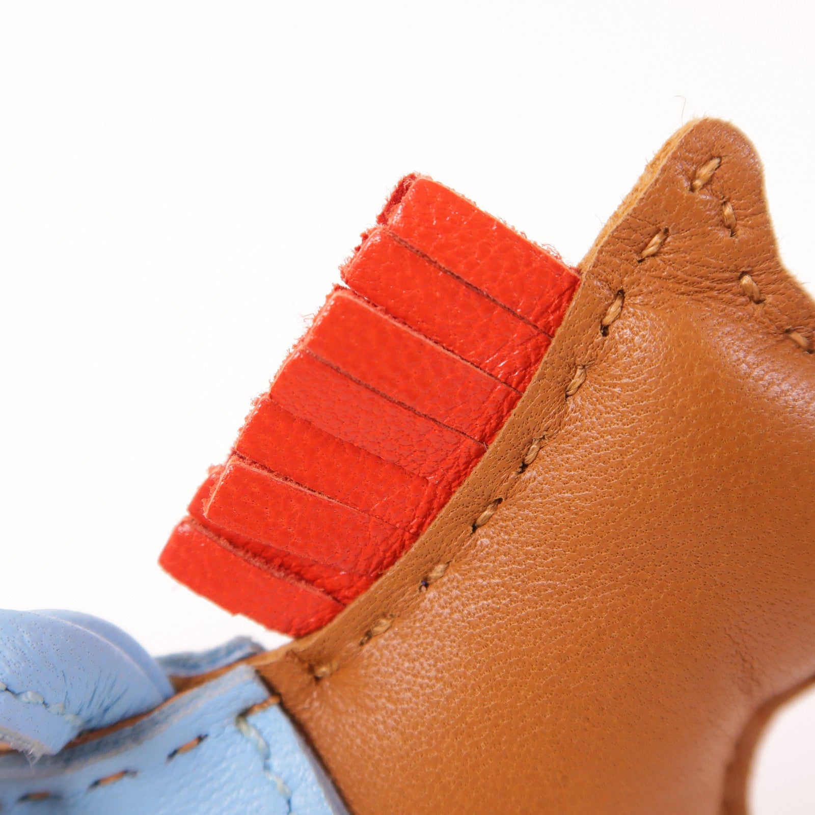 HERMES Milo皮革Rodeo PM掛飾