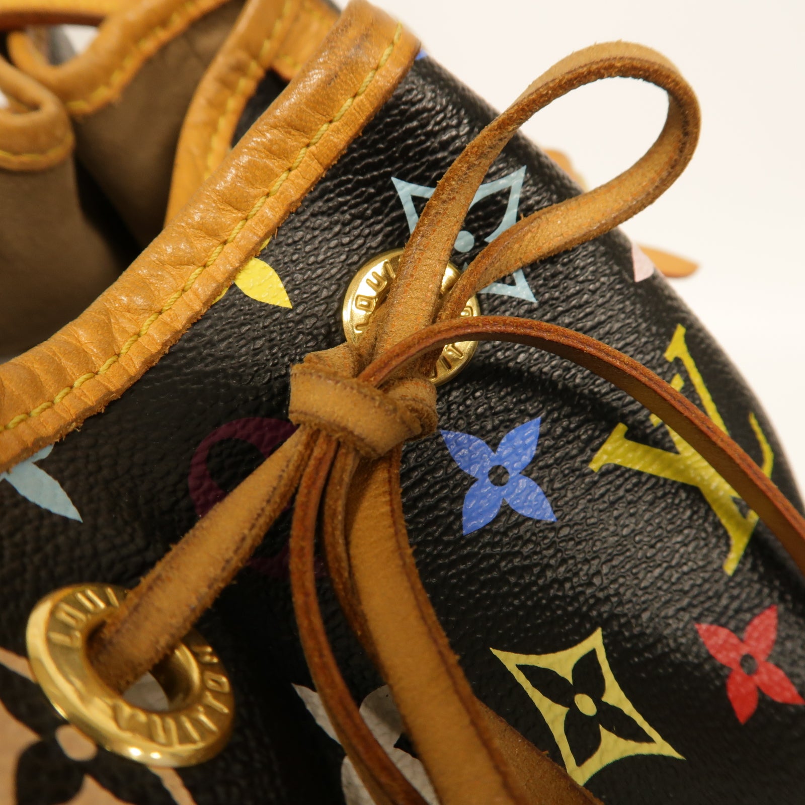 LOUIS VUITTON 【激減優惠】Monogram Multicolore Noe Shoulder Bag金扣肩背袋黑色/彩色