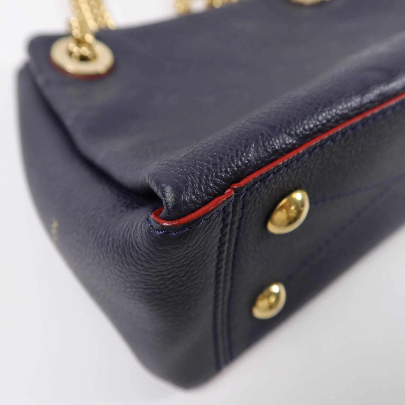 LOUIS VUITTON Monogram Empreinte Surene BB鏈帶肩背袋