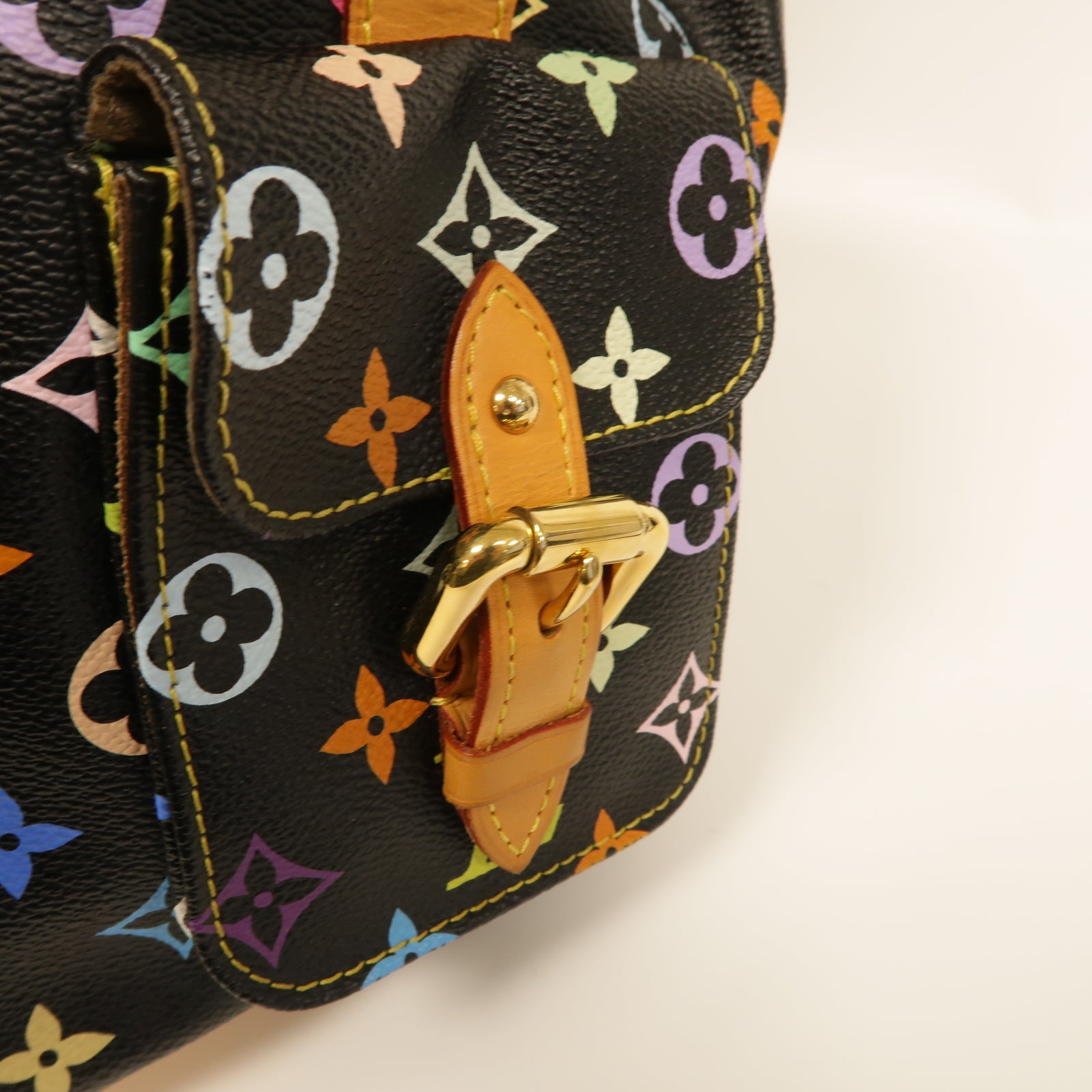 LOUIS VUITTON 【激減優惠】Monogram Multicolore Noe Shoulder Bag金扣肩背袋黑色/彩色