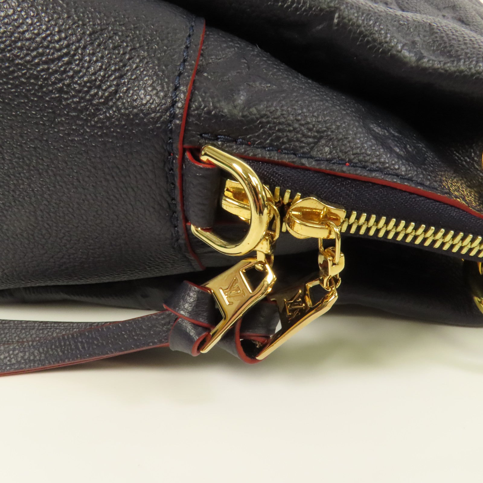 LOUIS VUITTON Monogram Empreinte Ponthieu PM金扣手挽肩背兩用袋