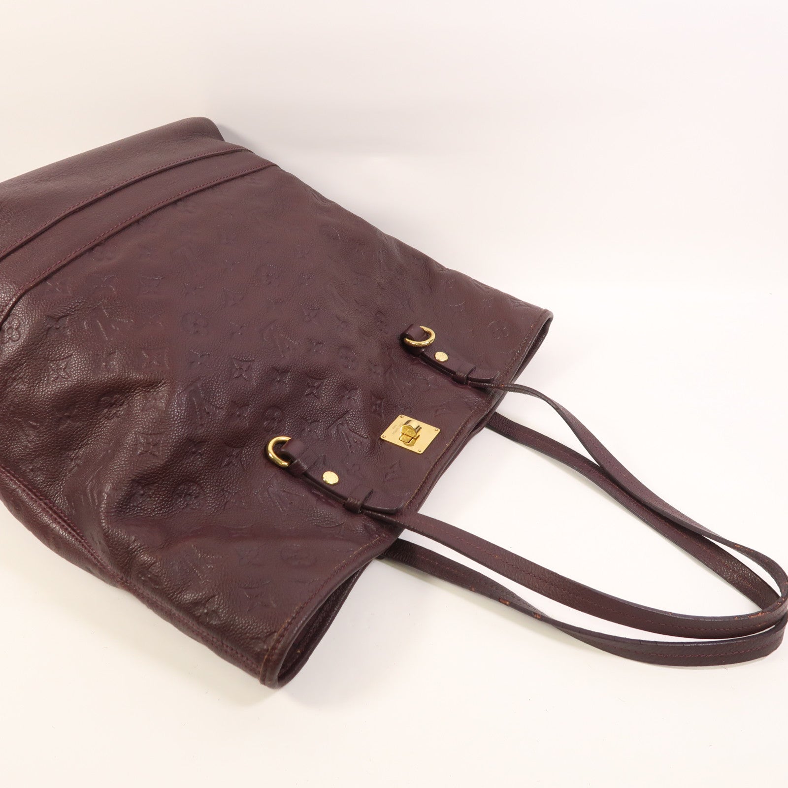 LOUIS VUITTON Monogram Empreinte Citadine PM金扣肩背袋