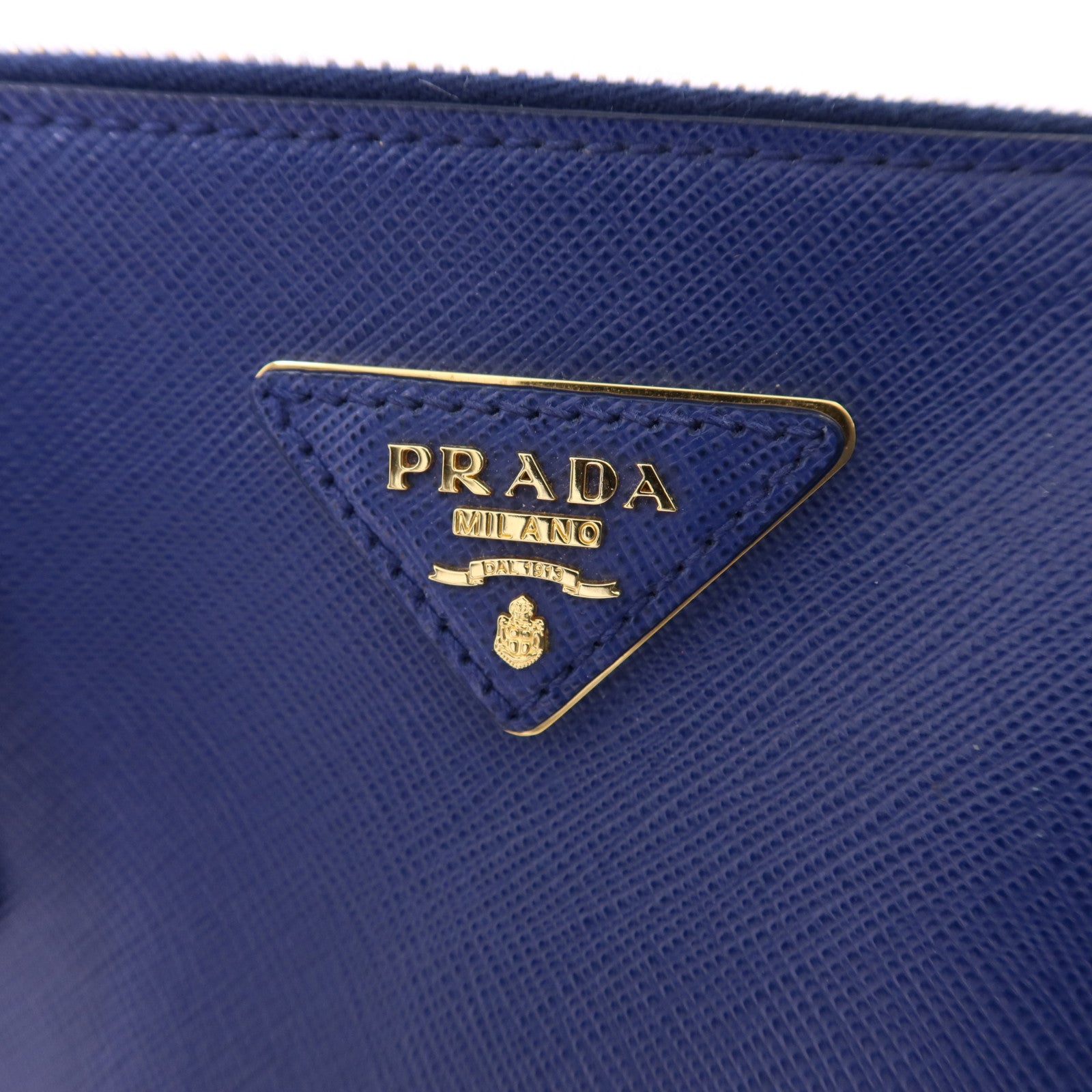 PRADA Saffiano皮革2 Way Shoulder Bag金扣手挽肩背兩用袋