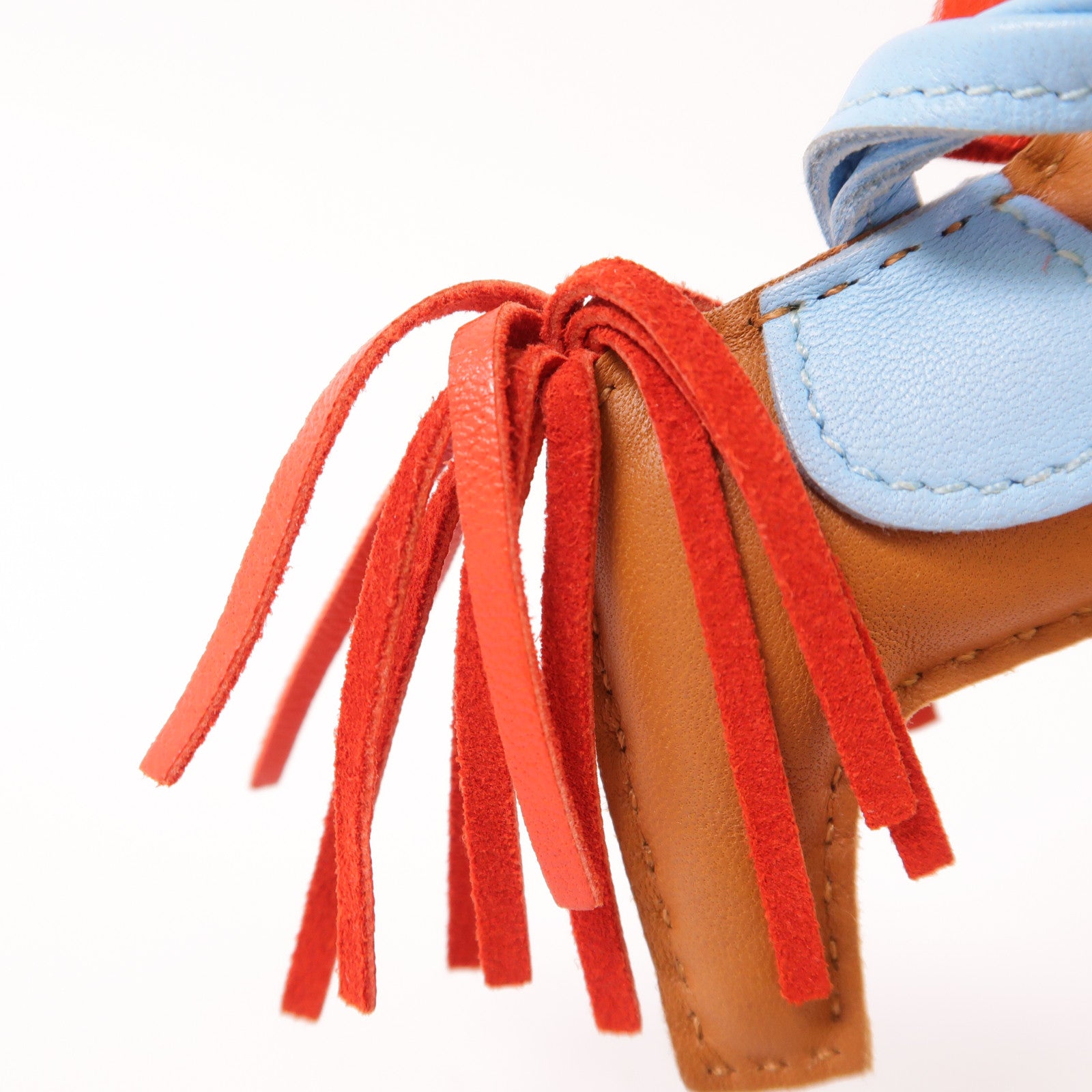 HERMES Milo皮革Rodeo PM掛飾