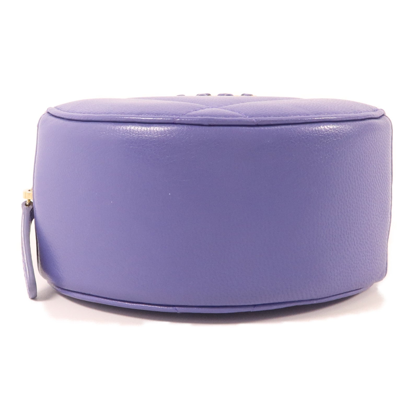 CHANEL 羊皮皮革Chanel 19 Round Clutch With Chain鏈帶肩背袋