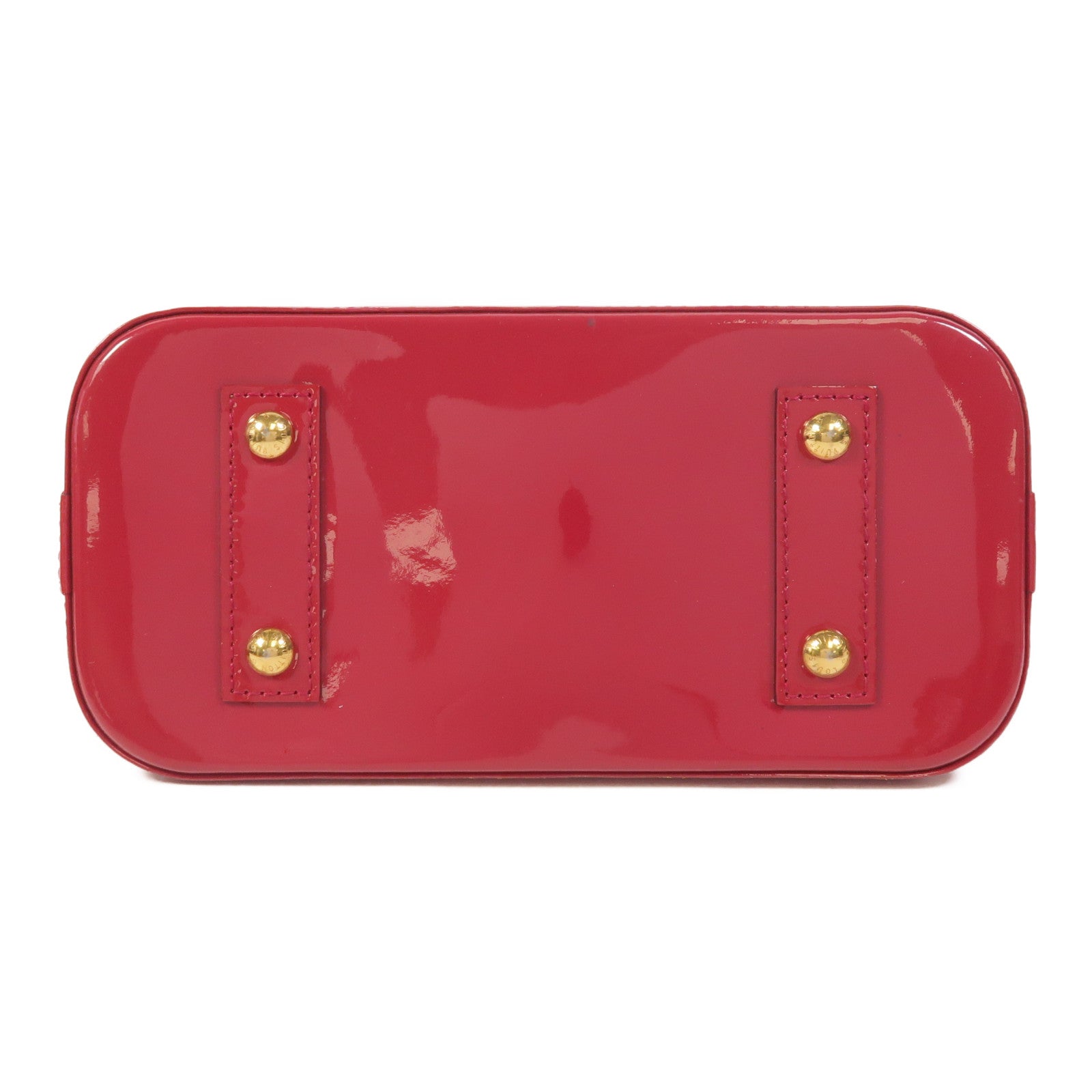 LOUIS VUITTON Monogram Vernis Alma BB手挽肩背兩用袋