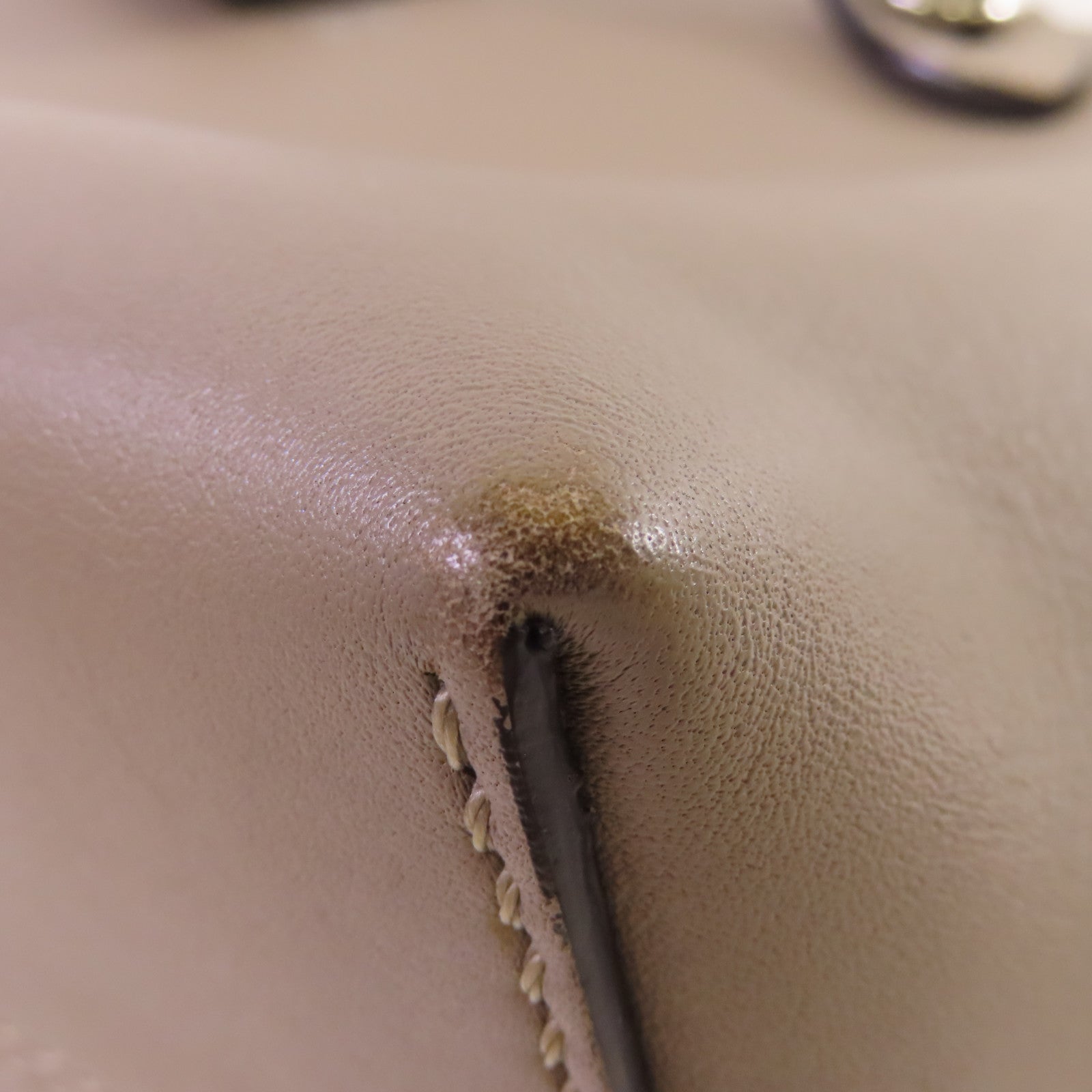 FENDI 牛皮皮革By The Way Mini 2Way Shoulder Bag銀扣手挽肩背兩用袋灰色