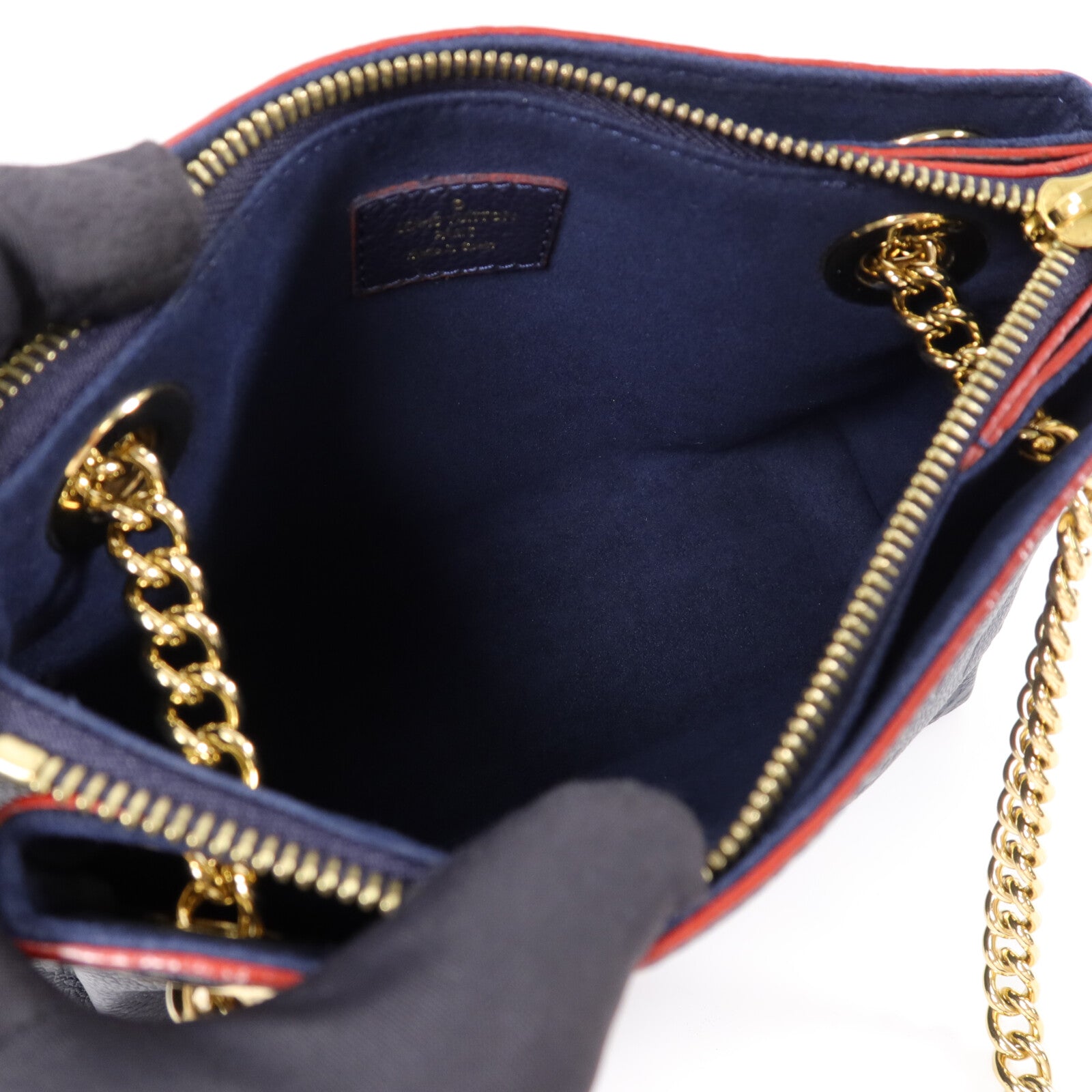LOUIS VUITTON Monogram Empreinte Surene BB鏈帶肩背袋
