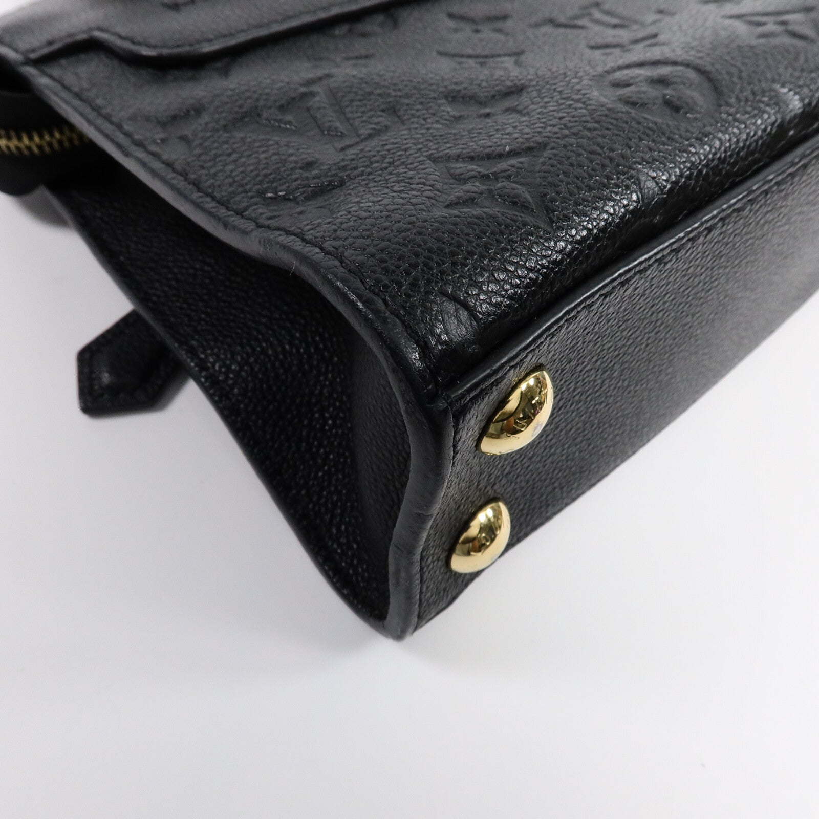LOUIS VUITTON Monogram Empreinte Pont Neuf Mini金扣手挽肩背兩用袋