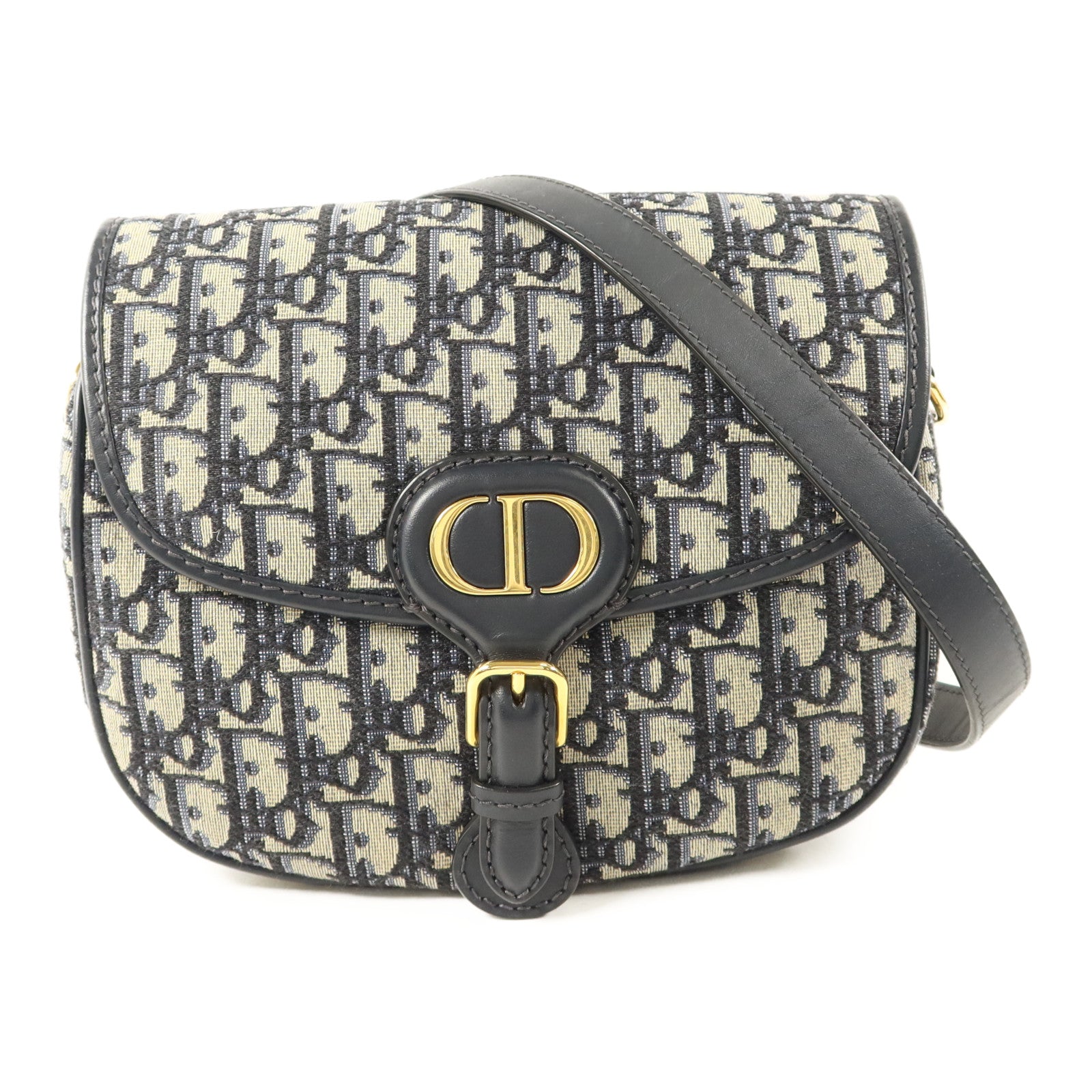 Dior 帆布Bobby金扣肩背袋
