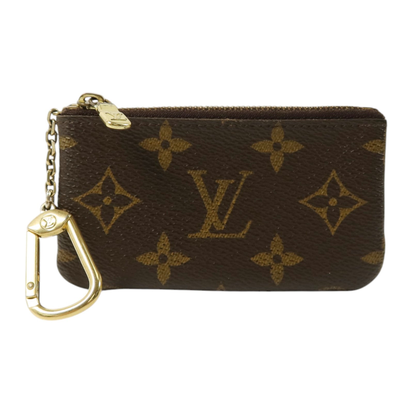LOUIS VUITTON Monogram Card & Key Case Pochette Cle金扣卡片/鎖匙兩用包