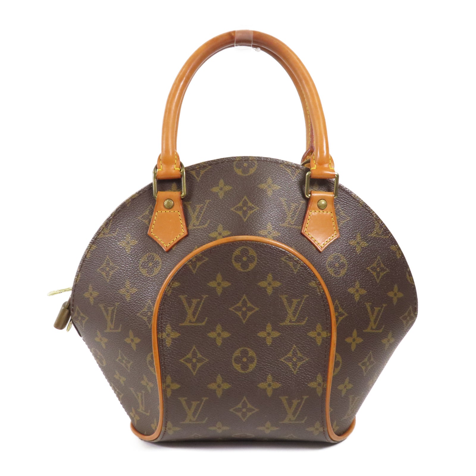 LOUIS VUITTON Monogram Ellipse PM金扣手挽袋
