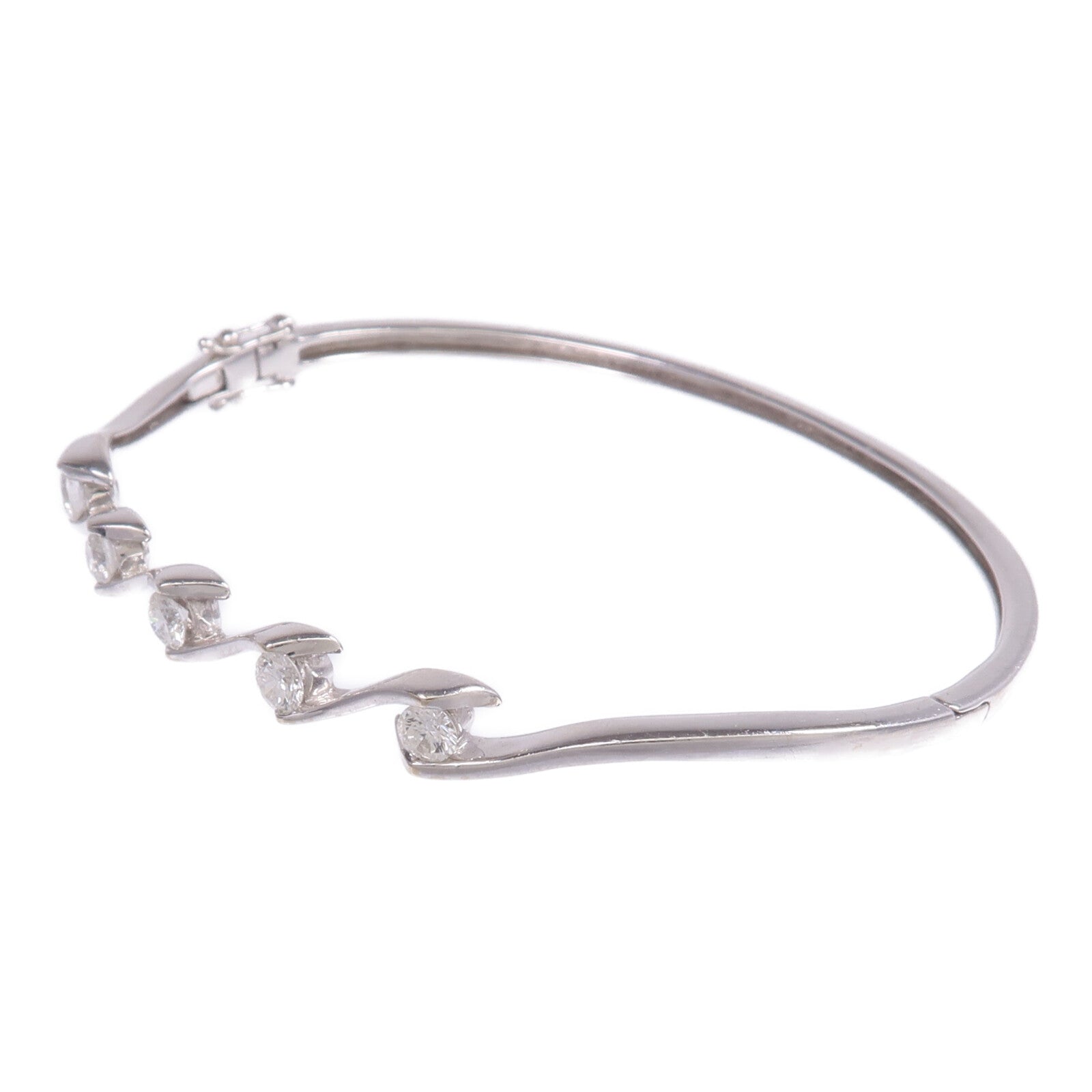 JEWELRY 18K白金Diamond Bangle/Bracelet鑽石手鐲