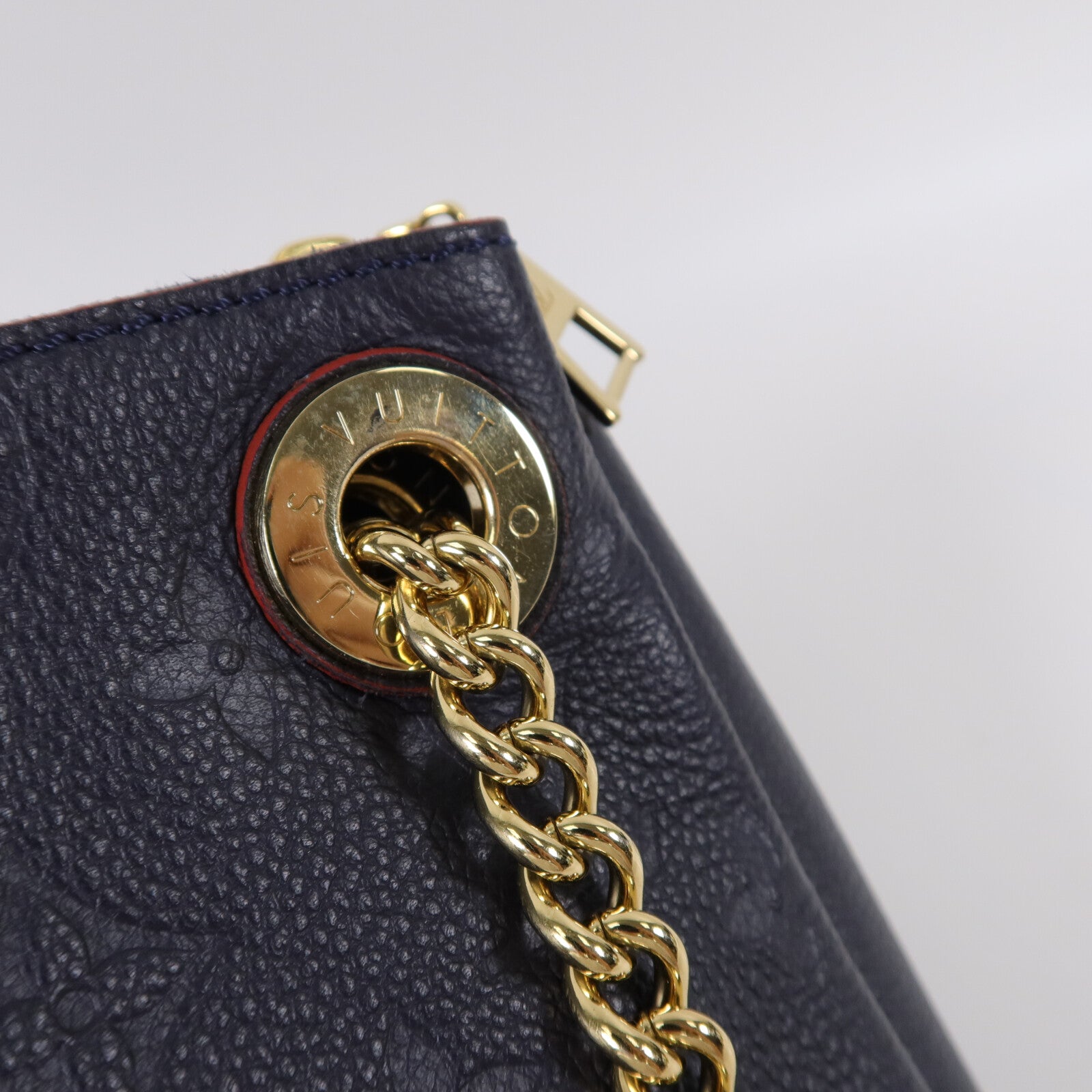 LOUIS VUITTON Monogram Empreinte Surene BB鏈帶肩背袋