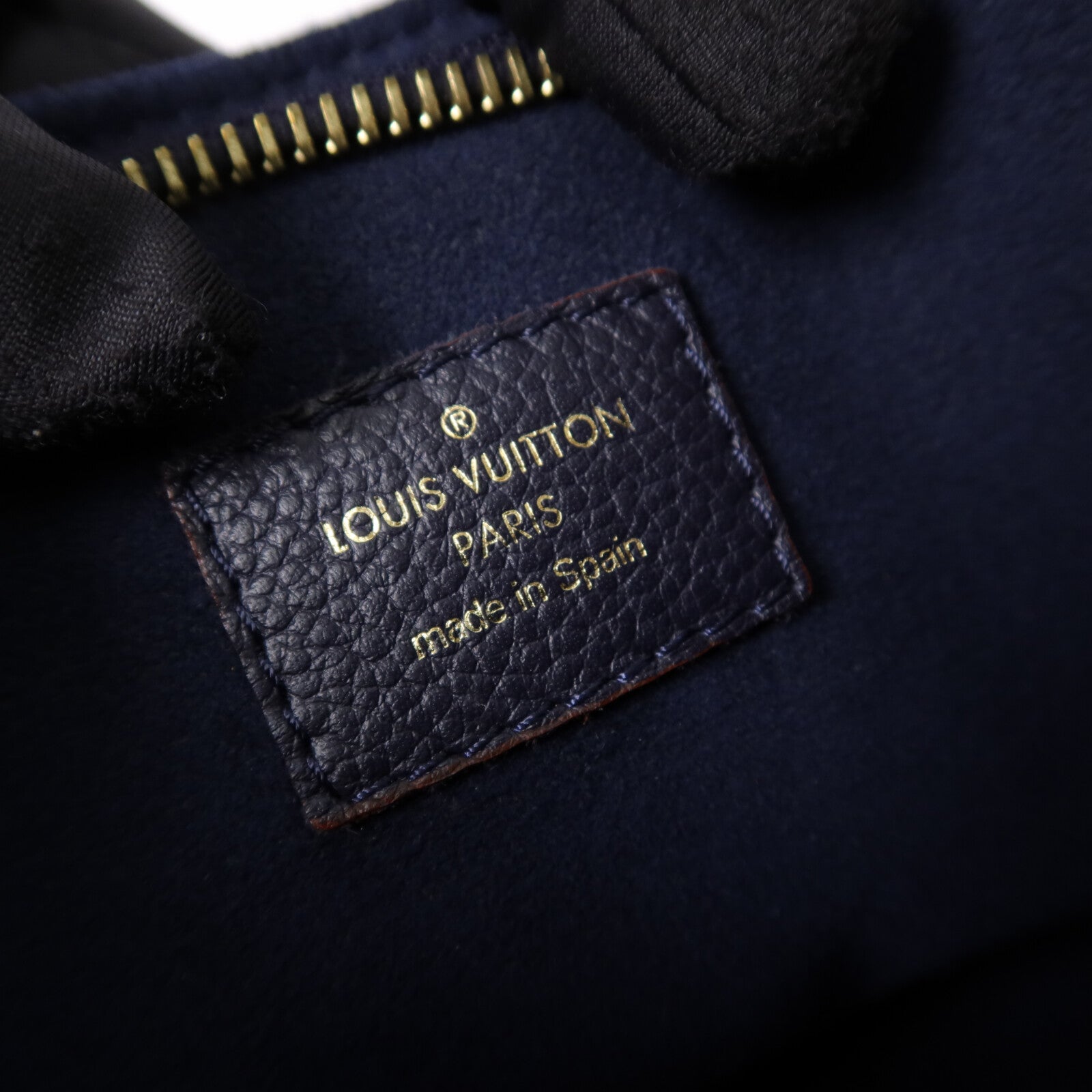 LOUIS VUITTON Monogram Empreinte Surene BB鏈帶肩背袋
